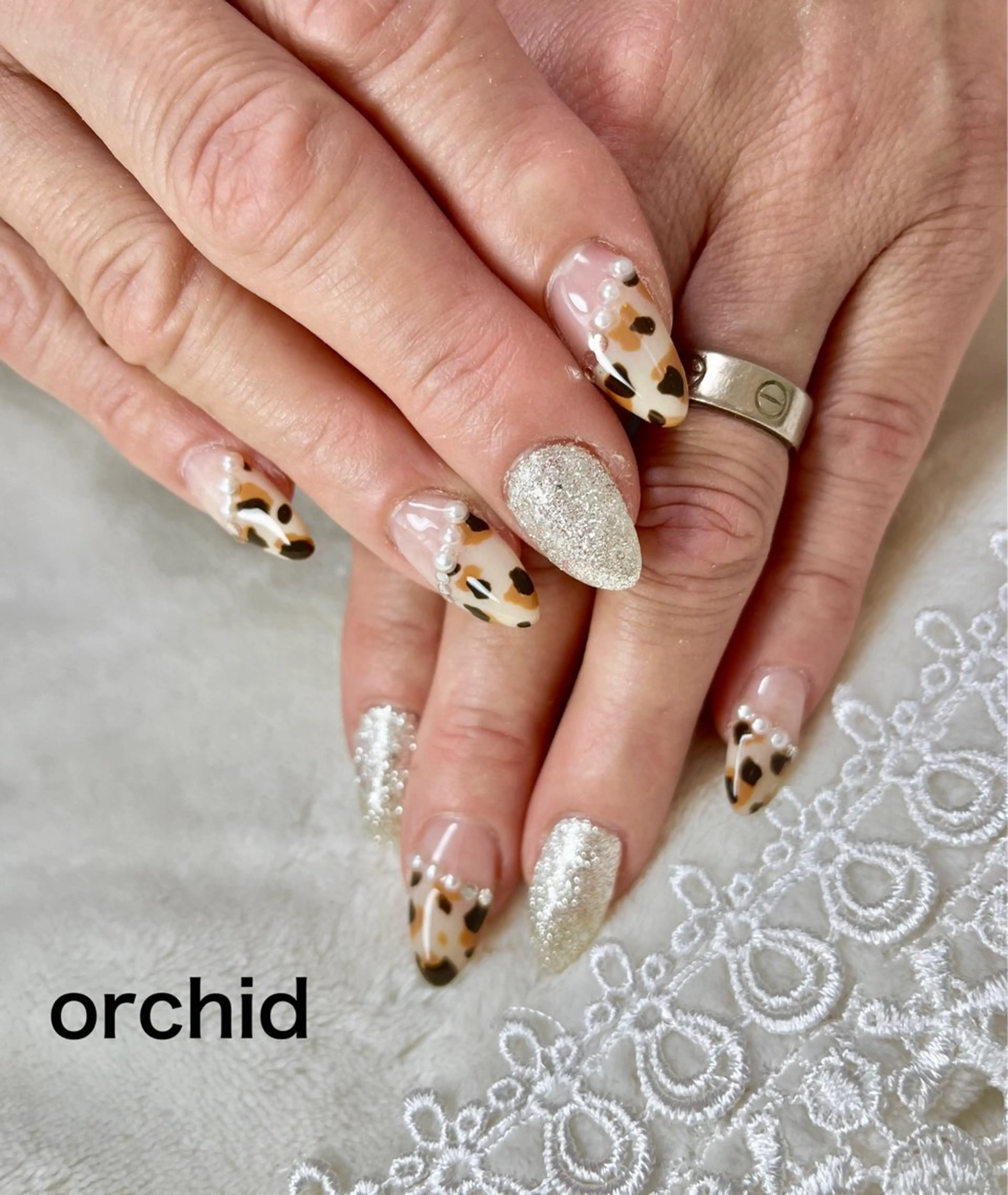 ネイル orchid ♡オーキッドのネイルデザイン