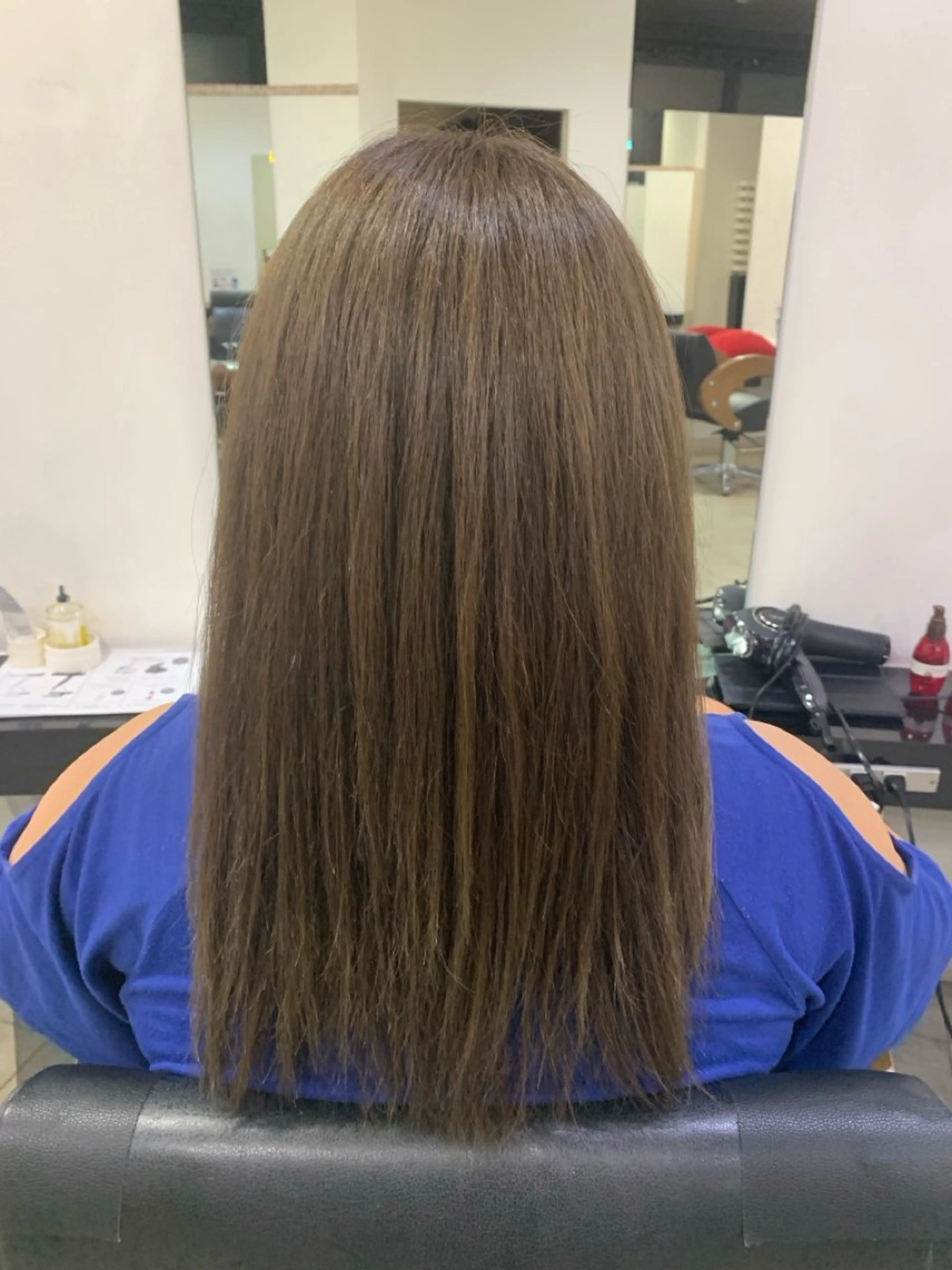 セミロング カラー ✂️ 小倉ちか✂️のヘアスタイル