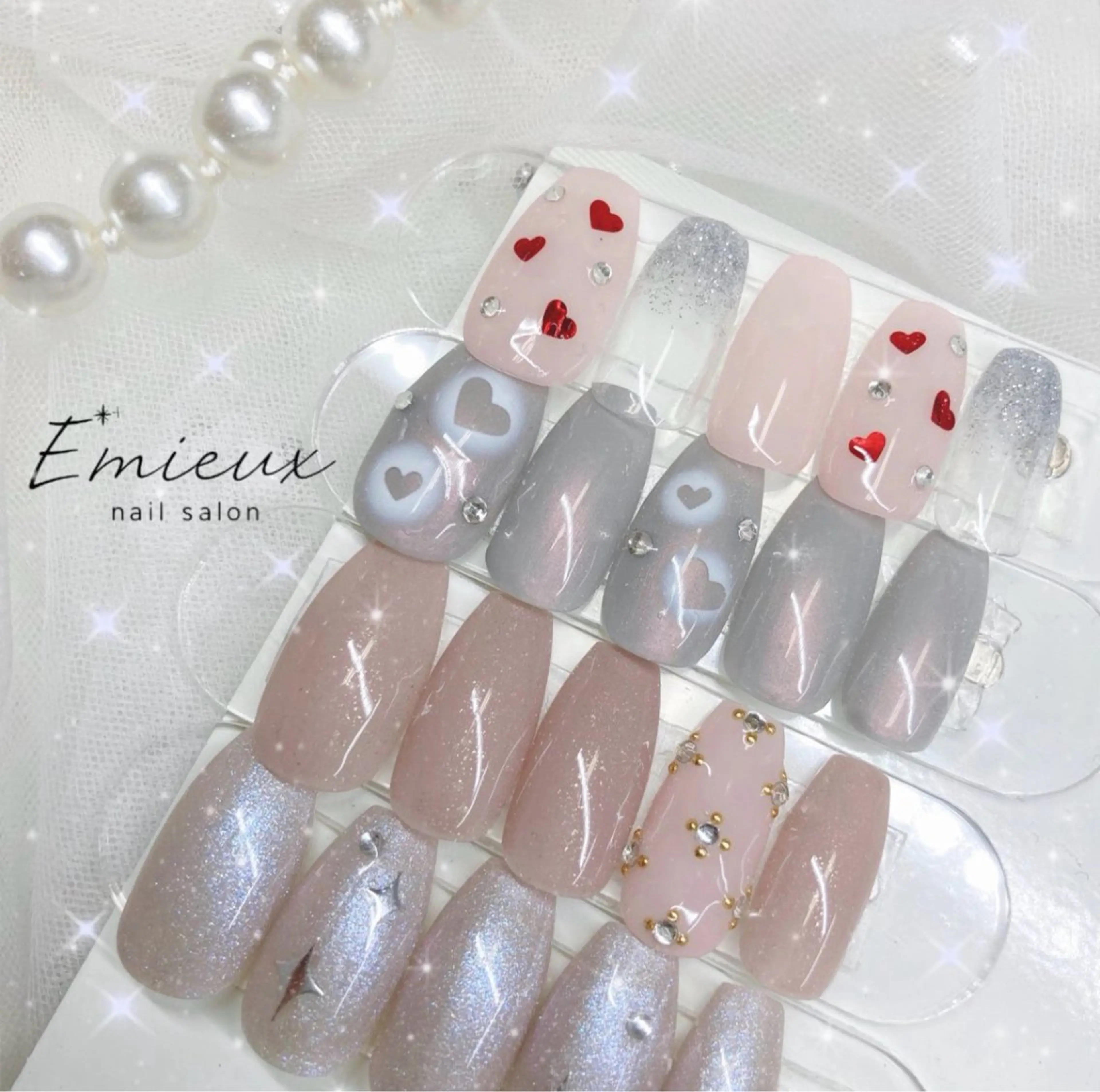 ネイル シンプルネイル Emieux Saraのネイルデザイン