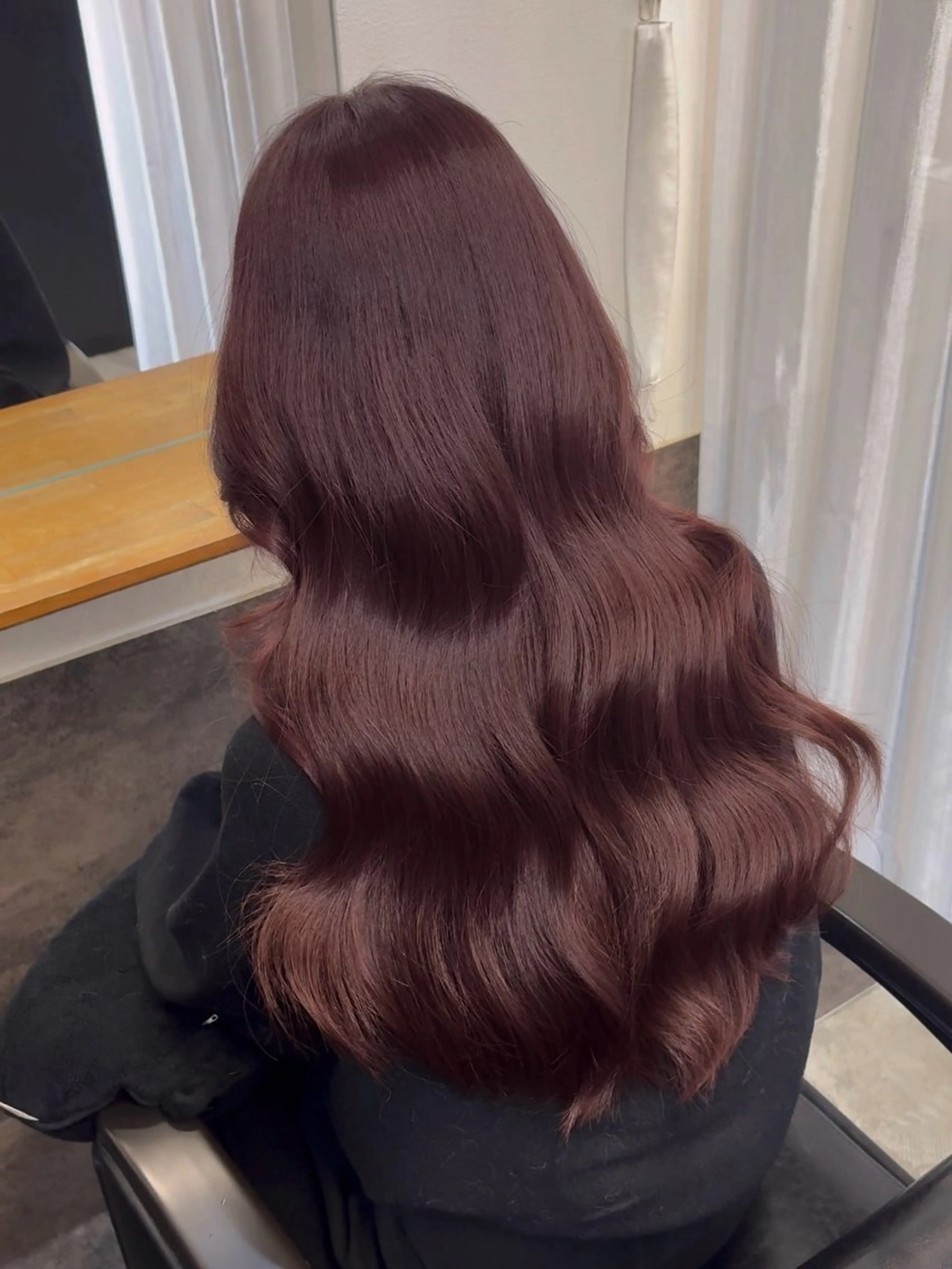 カラー ブリーチ ブラウンカラー ブリーチなしカラー ヘアカラー 🩵福岡ブリーチなし レイヤー/紫音🩵のヘアスタイル