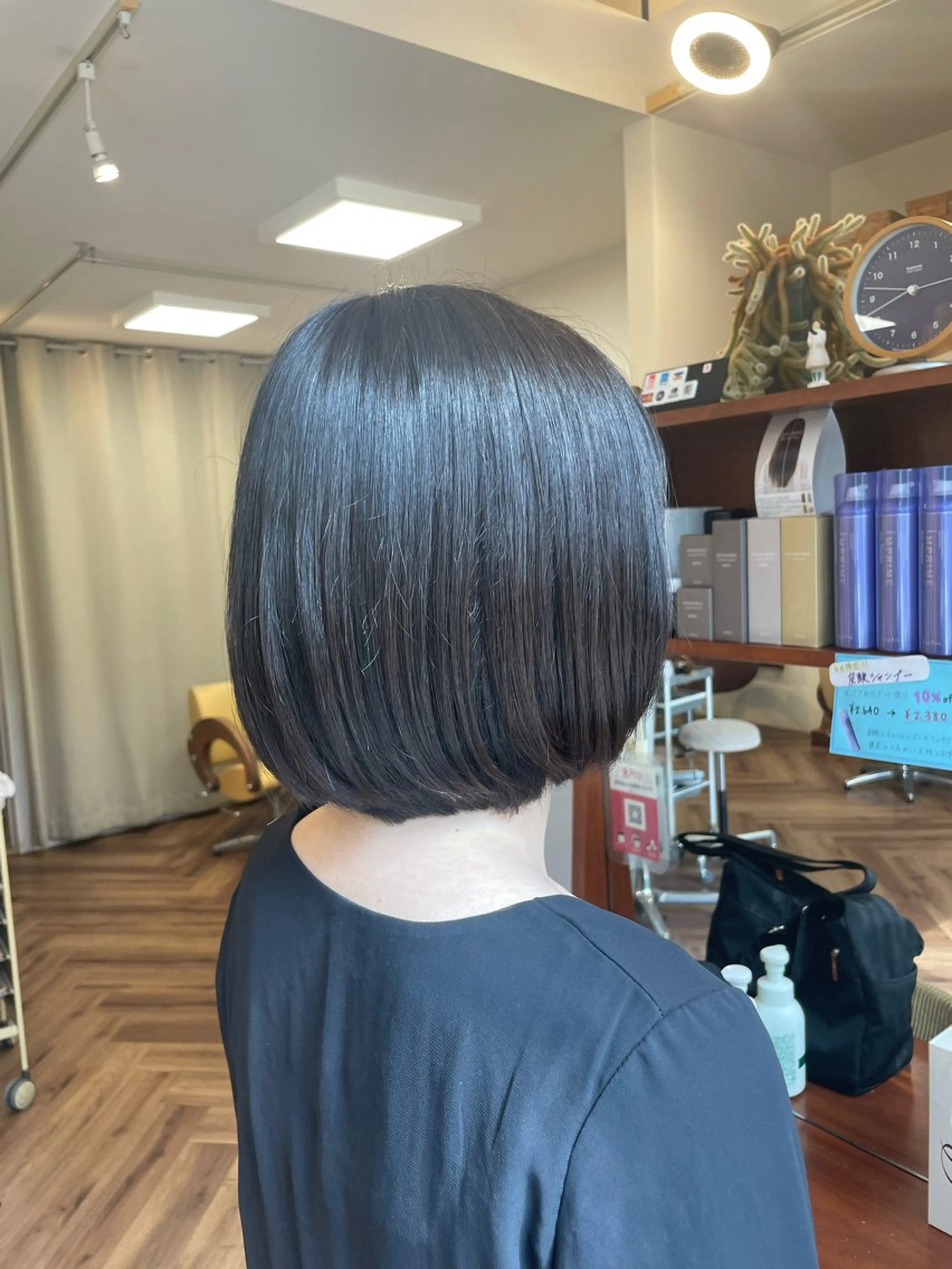 ショート ボブ 望月 千絵のヘアスタイル