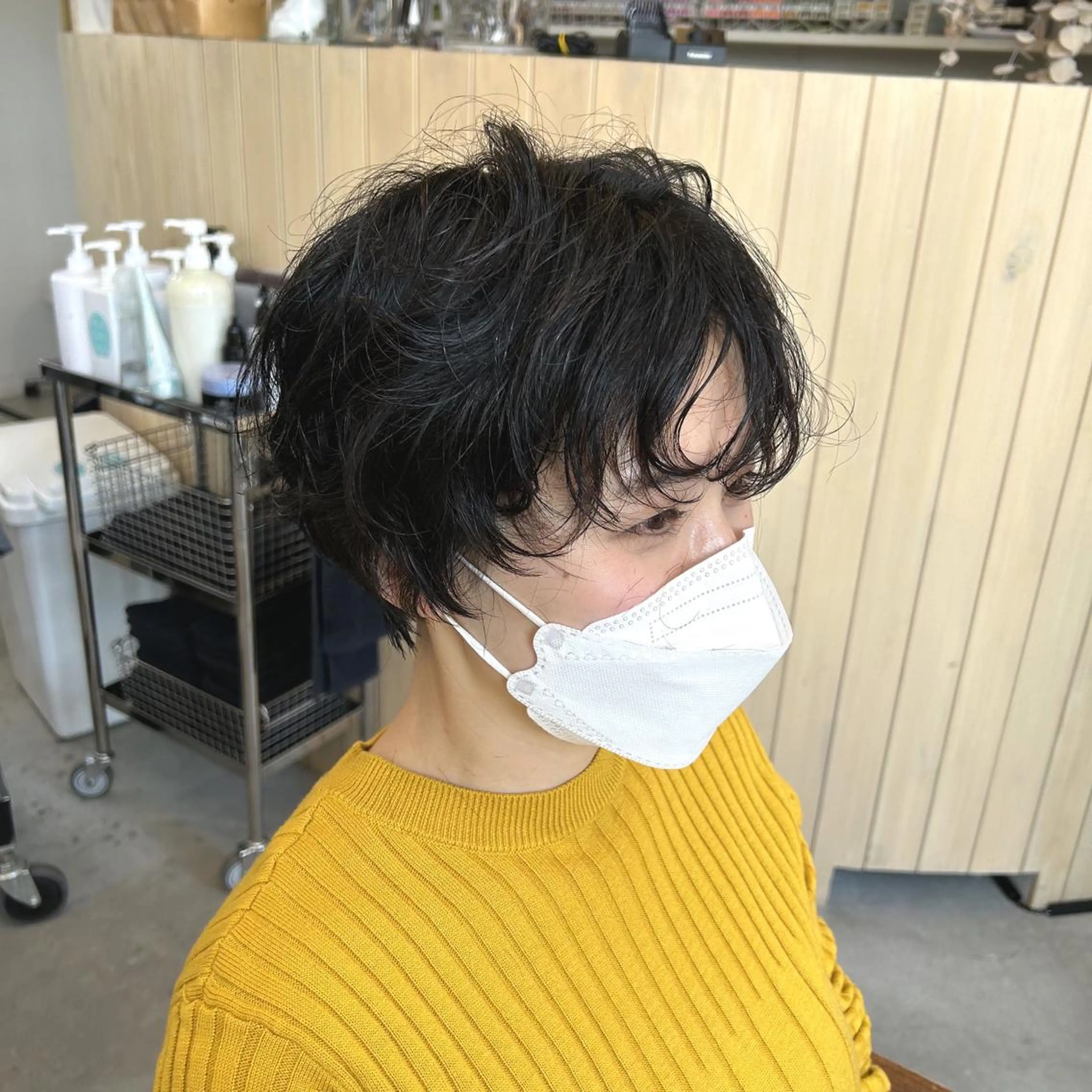 ショート カット パーマ kachina所属・綿貫 美雪のヘアスタイル