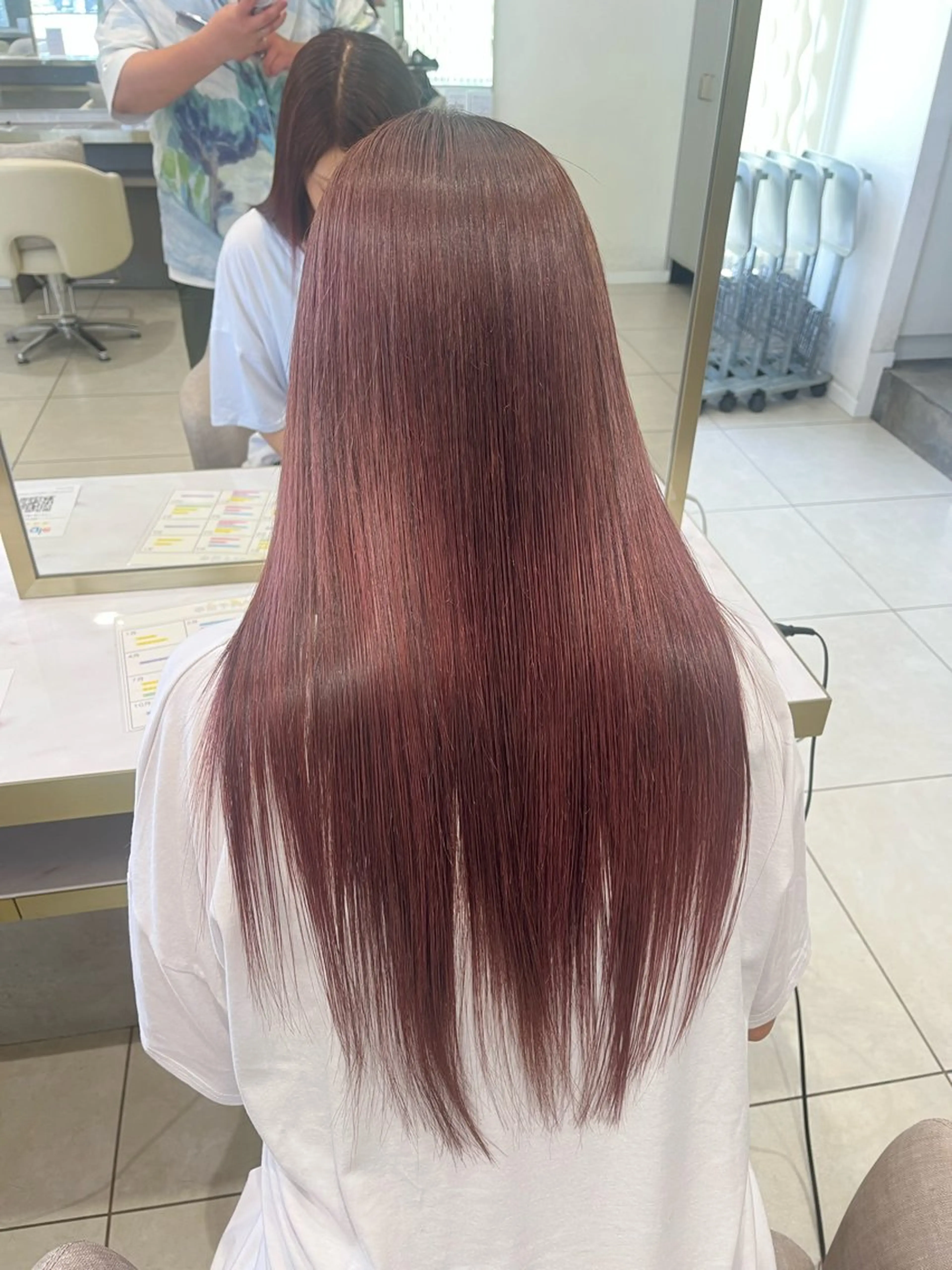 ロング 吹田 駿 髪質改善縮毛矯正のヘアスタイル