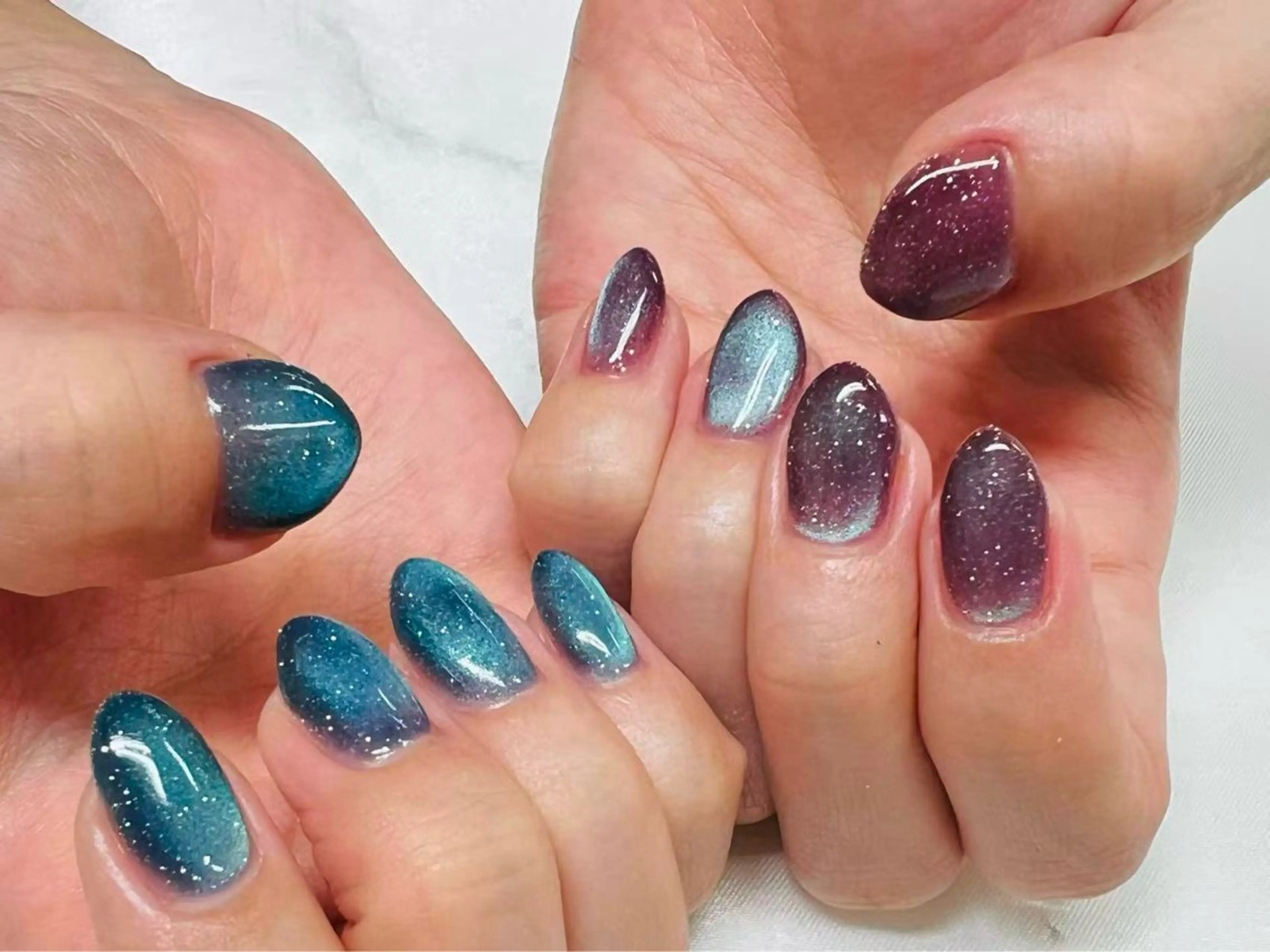 ネイル ハンドネイル Ocean nail パラジェル 取扱い店のネイルデザイン