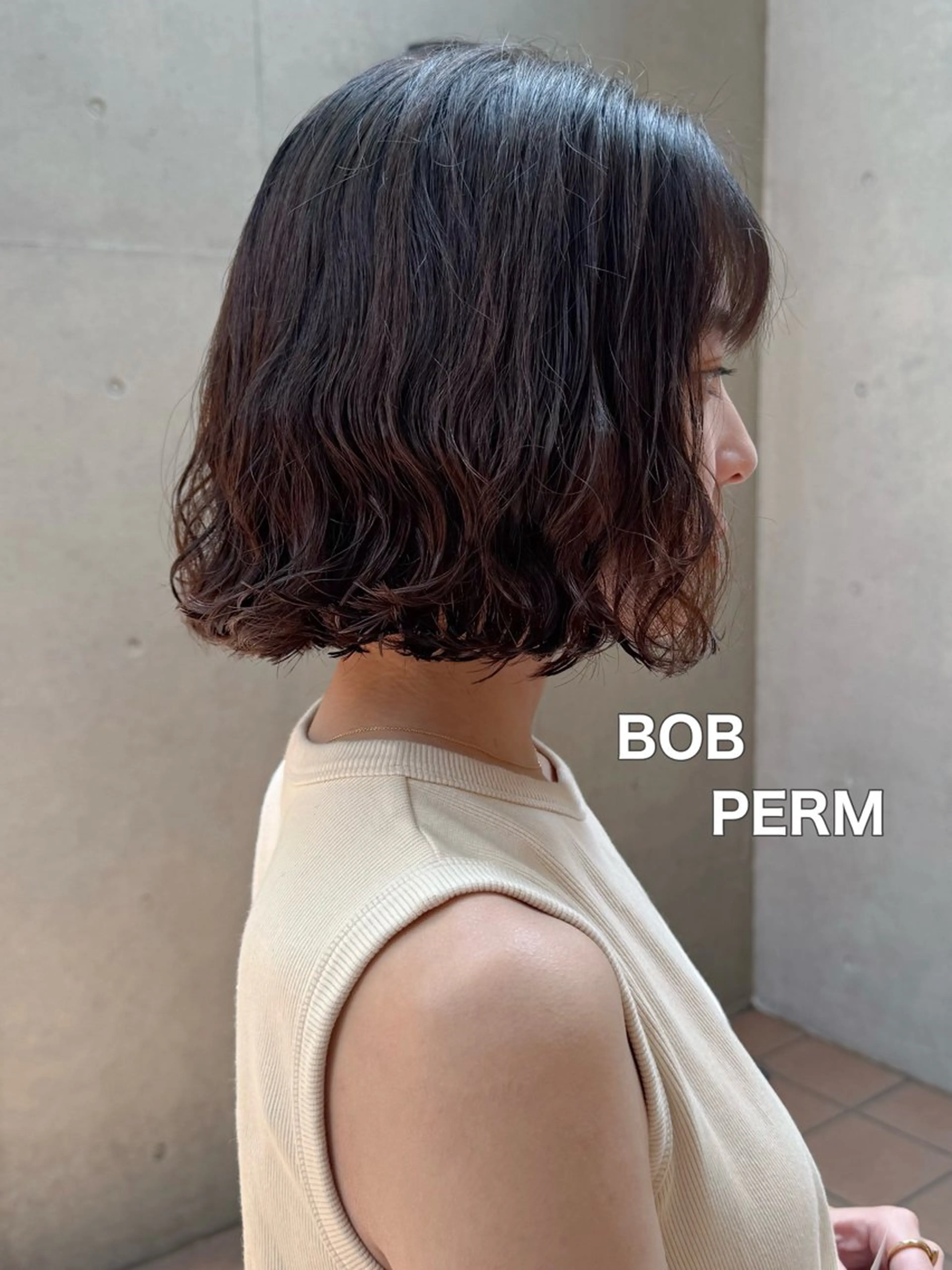 ショート パーマ カット パーマ 大橋 芽衣のヘアスタイル
