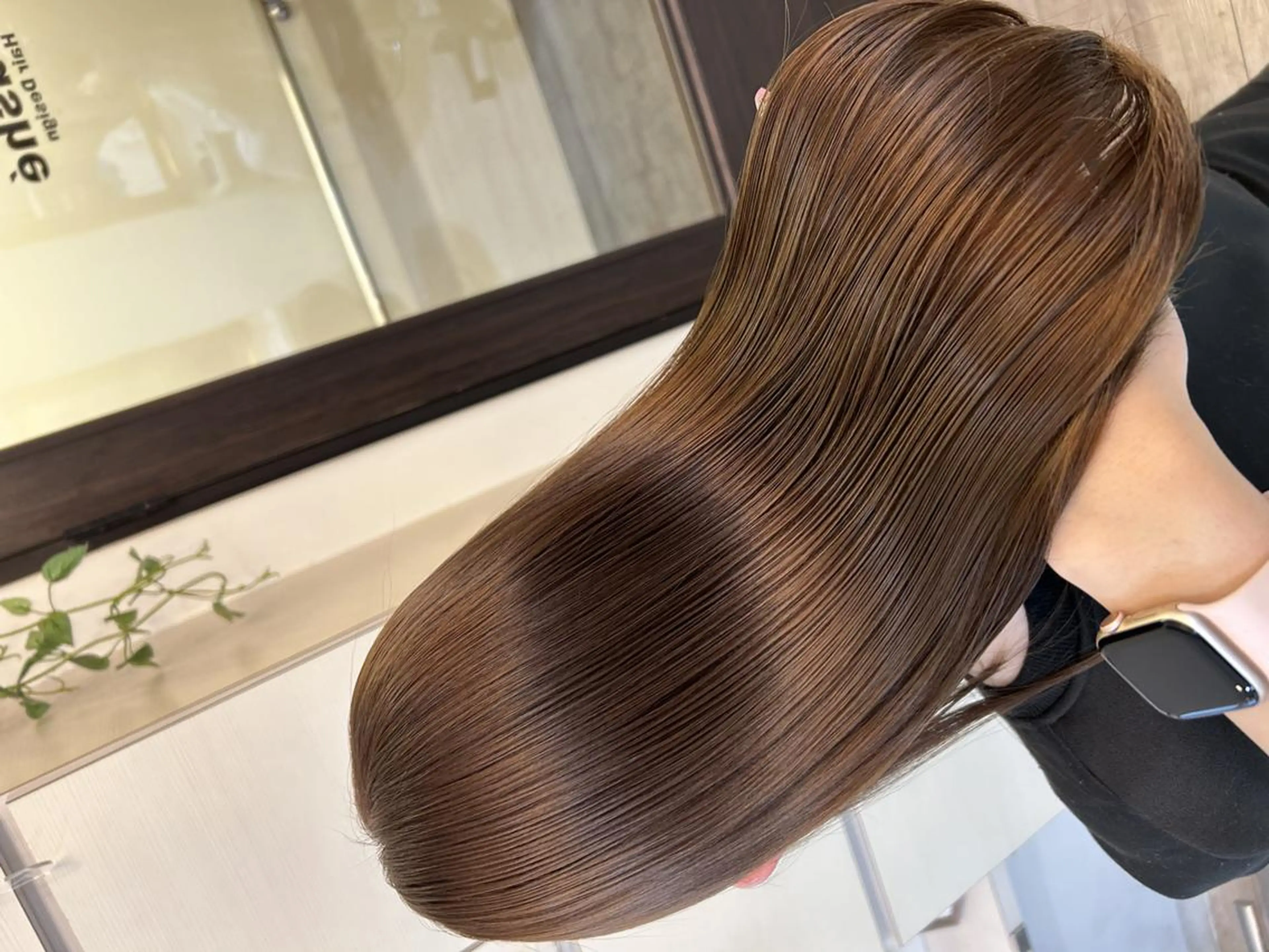 ロング カラー ヘアアレンジ 🦄🫧透明感 絹髪特化🫧🍓のヘアスタイル