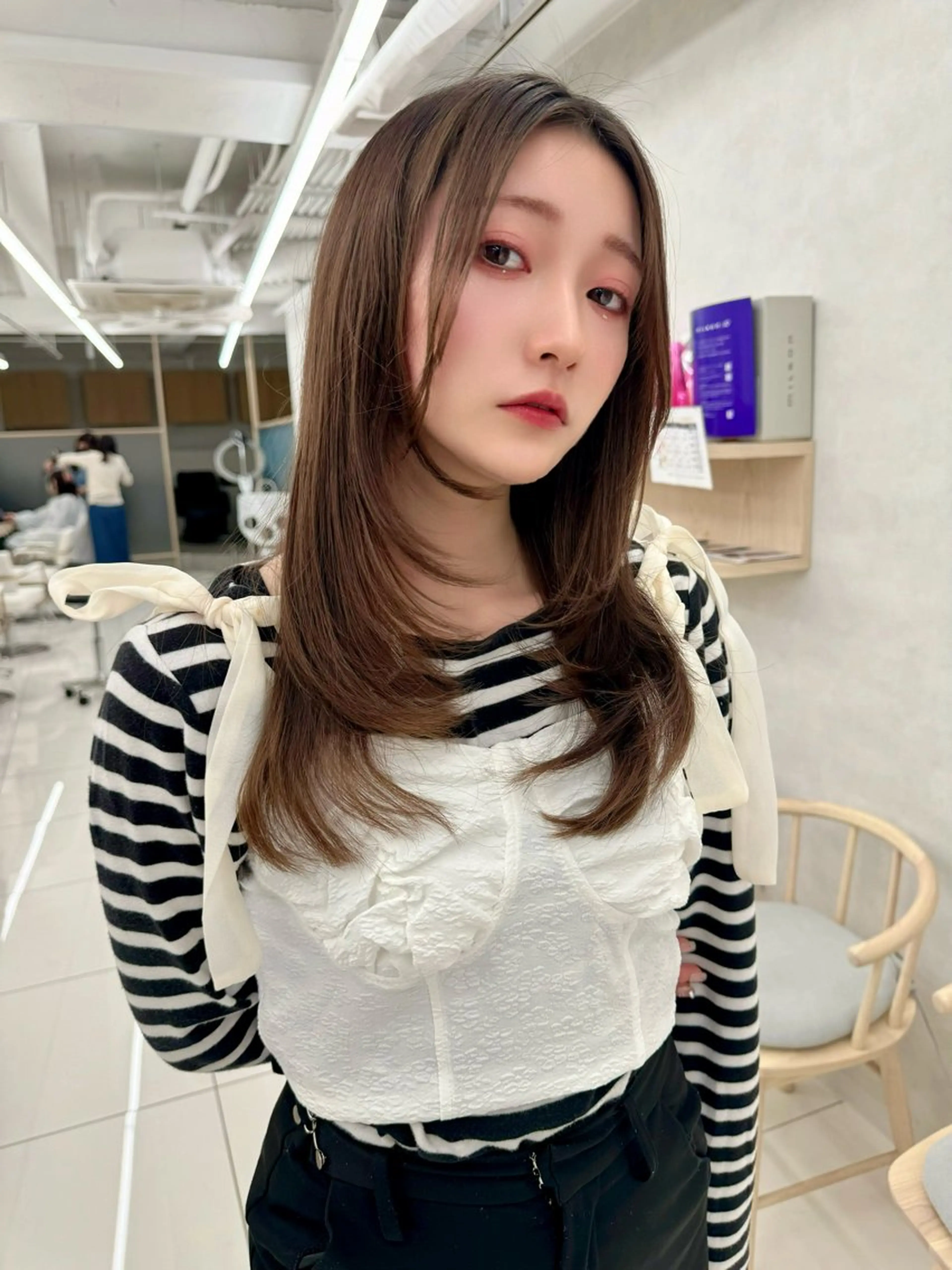 ロング 三鷹で1番ショート ボブをカットする新谷のヘアスタイル