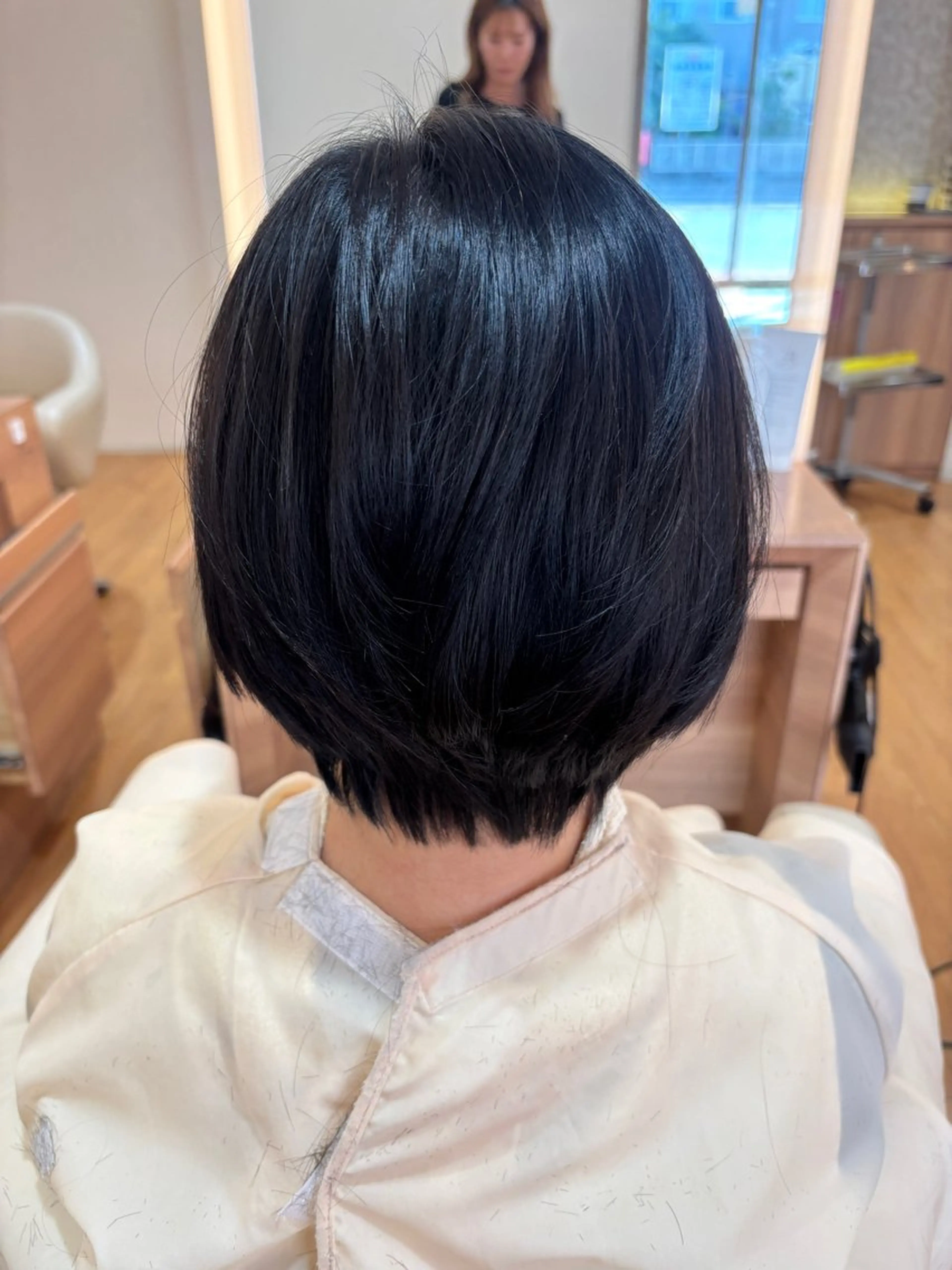 ショート 髪質改善カラー 清利あやなのヘアスタイル