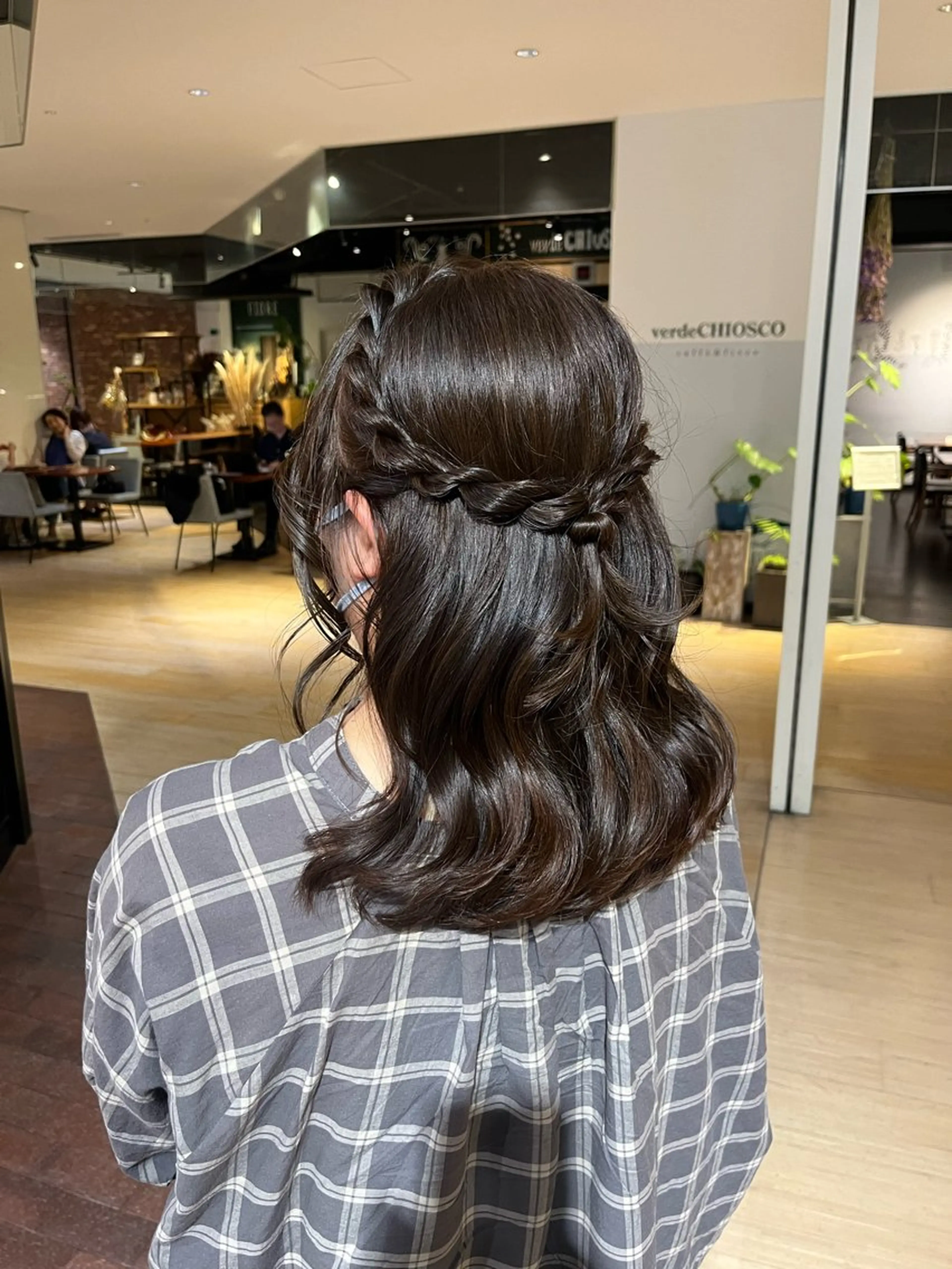 セミロング ヘアセット マンツーマン 縮毛矯正/マユコのヘアスタイル