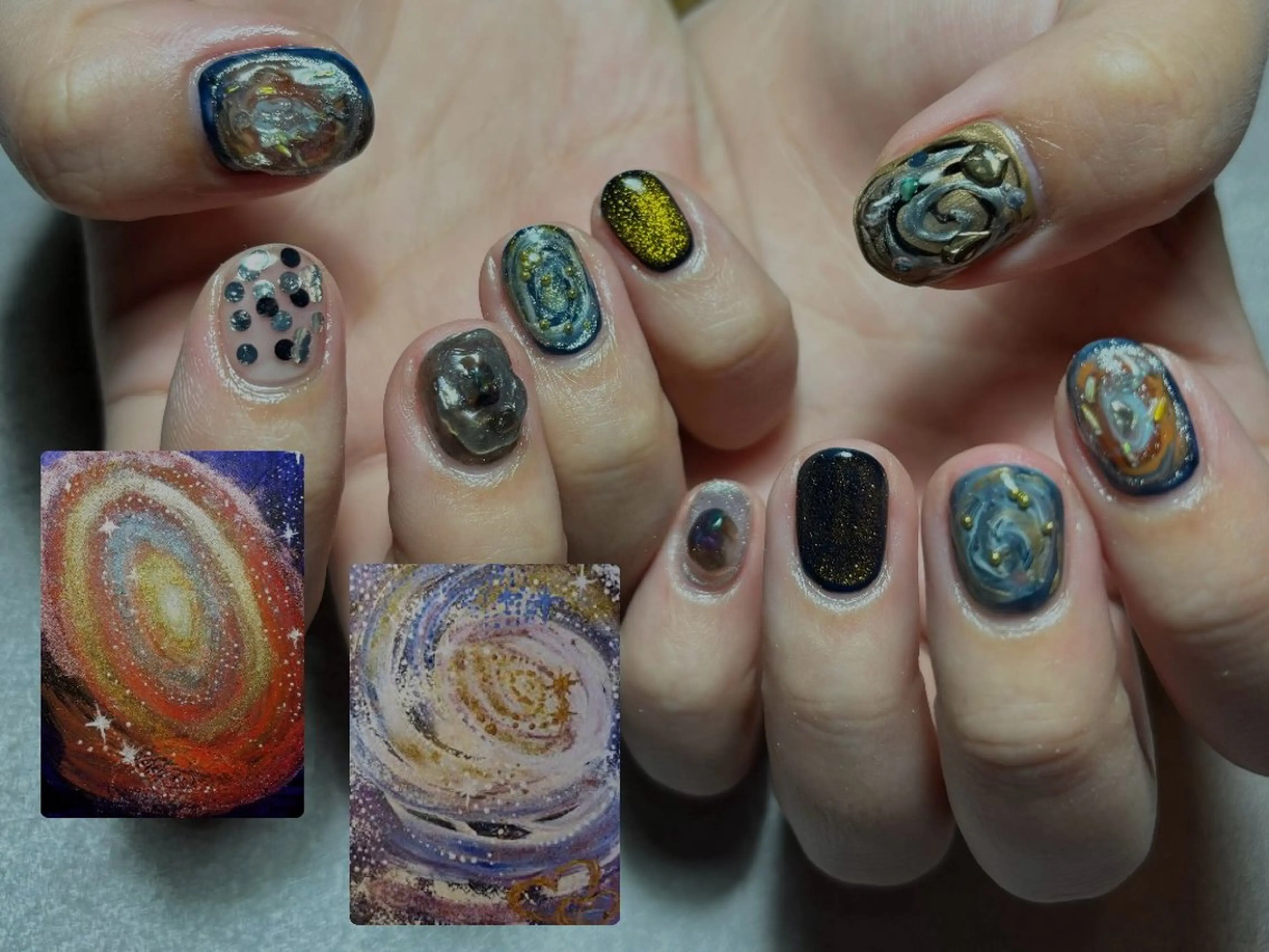 ネイル ハンドネイル アトリエ ○△□のネイルデザイン