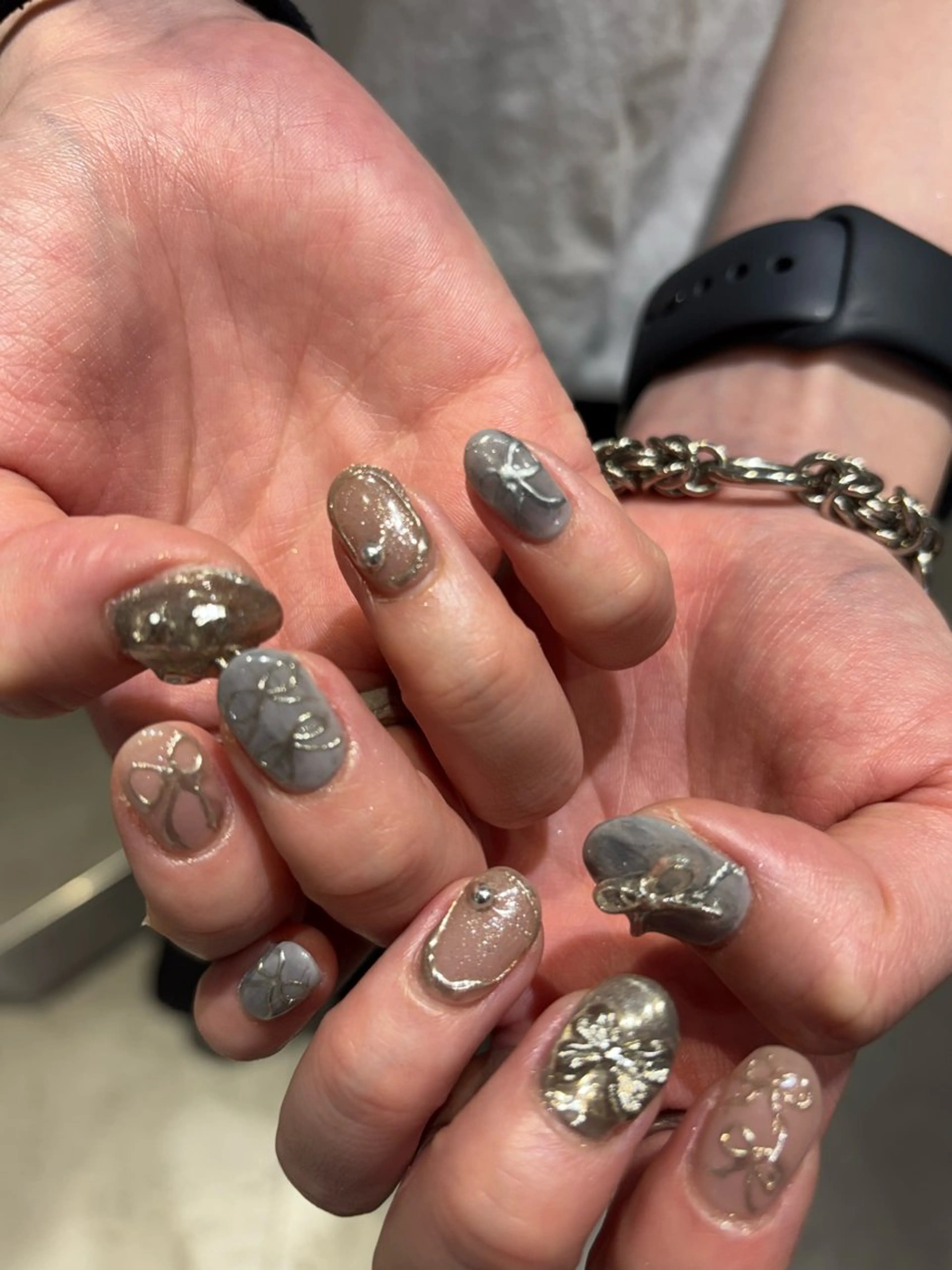 ネイル ハンドネイル Kureha/ネイル トレンドヘアのネイルデザイン