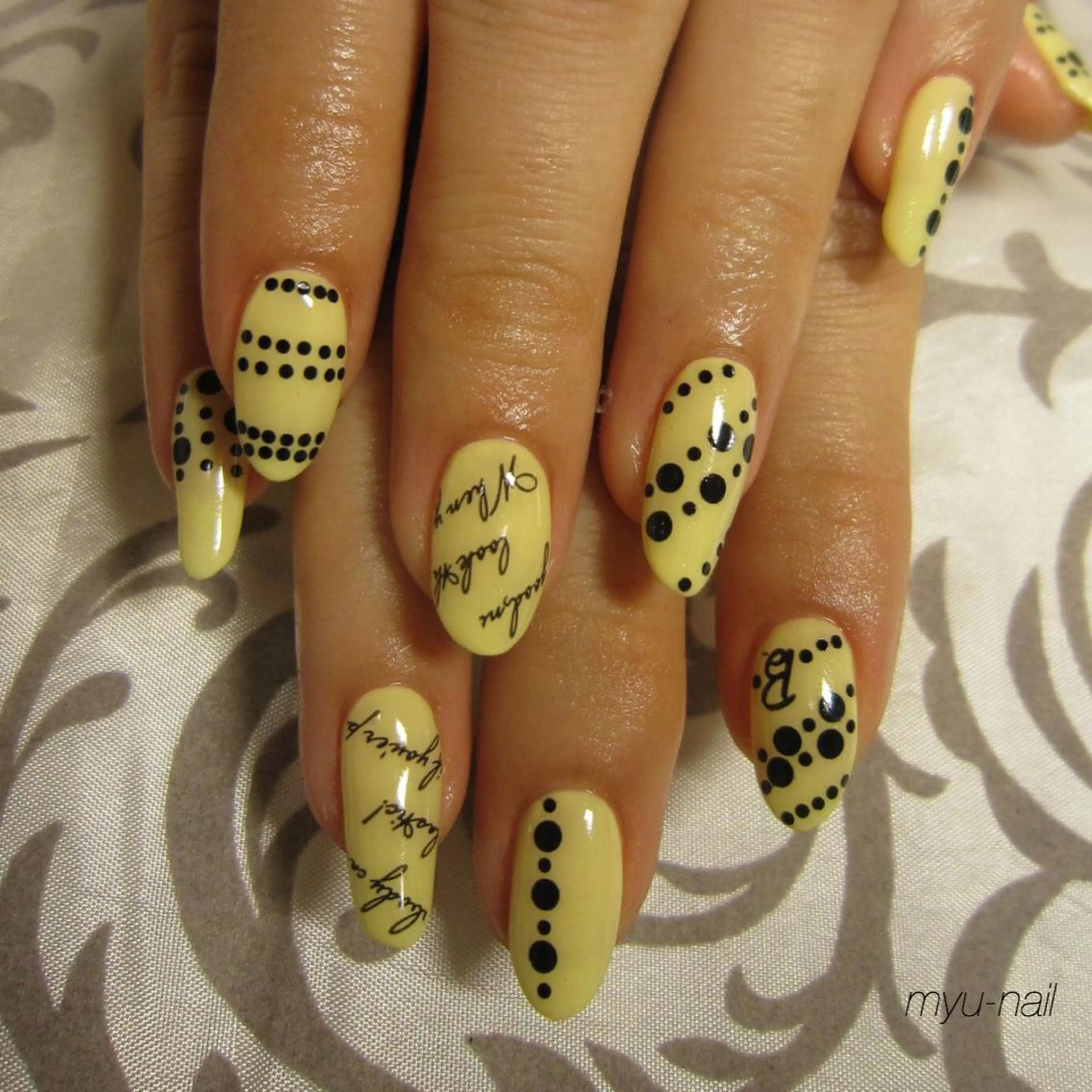 ネイル シンプルネイル ホームサロン myu-nailのネイルデザイン