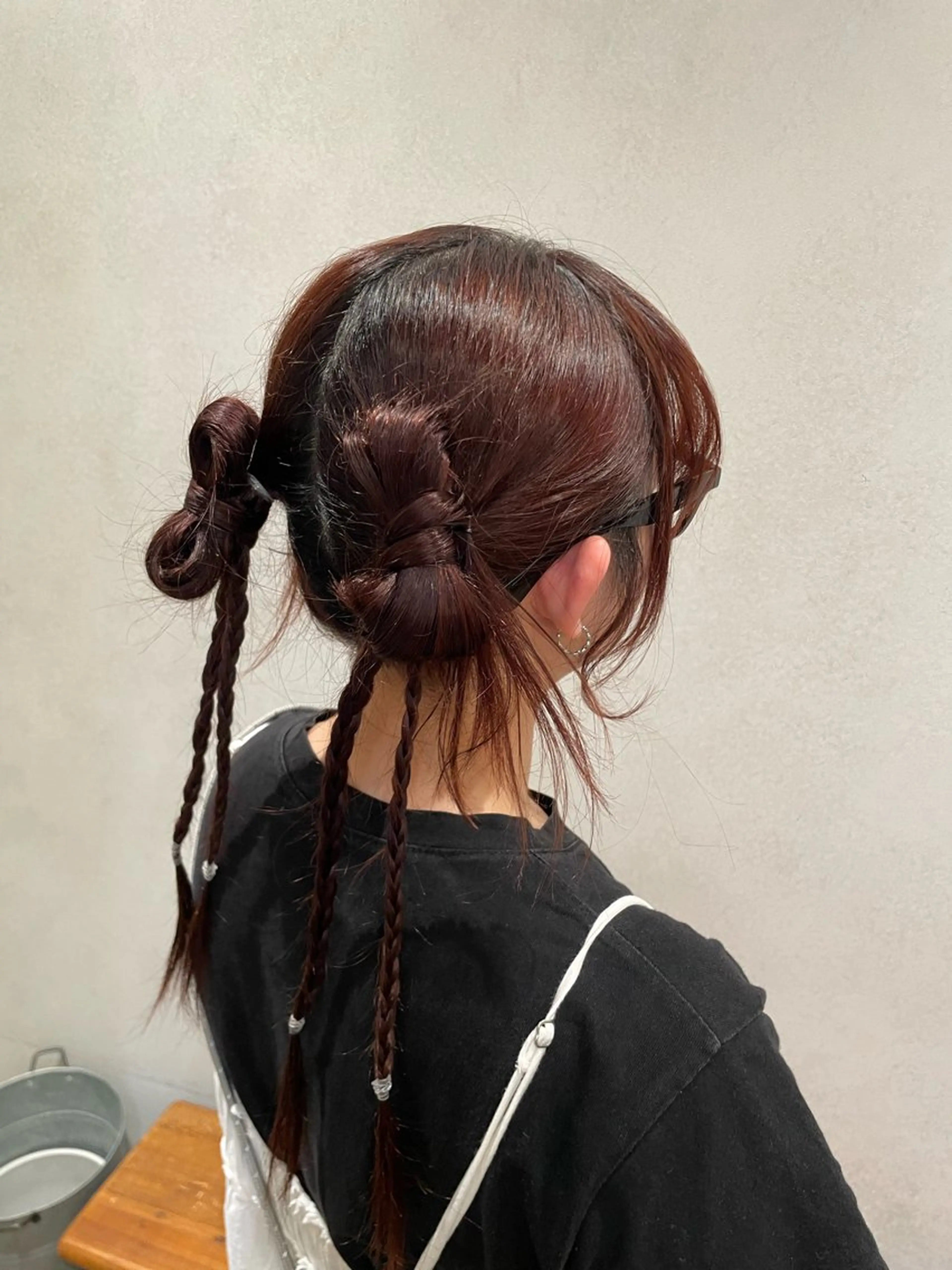 ヘアアレンジ ハイトーン/暖色 カラー/maoのヘアスタイル