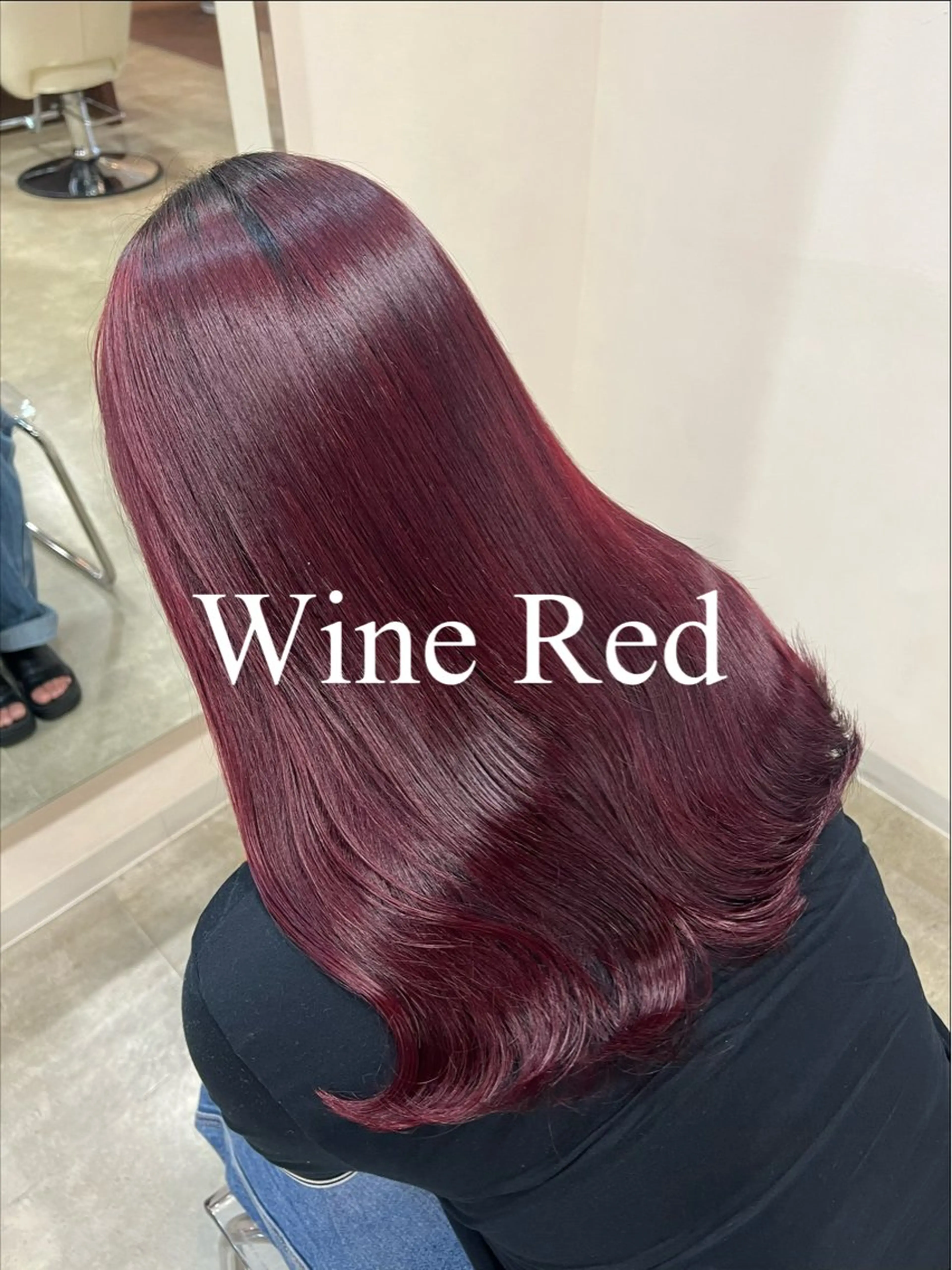 ミディアム ヘアカラー W_SALON ［四条河原町］のヘアスタイル