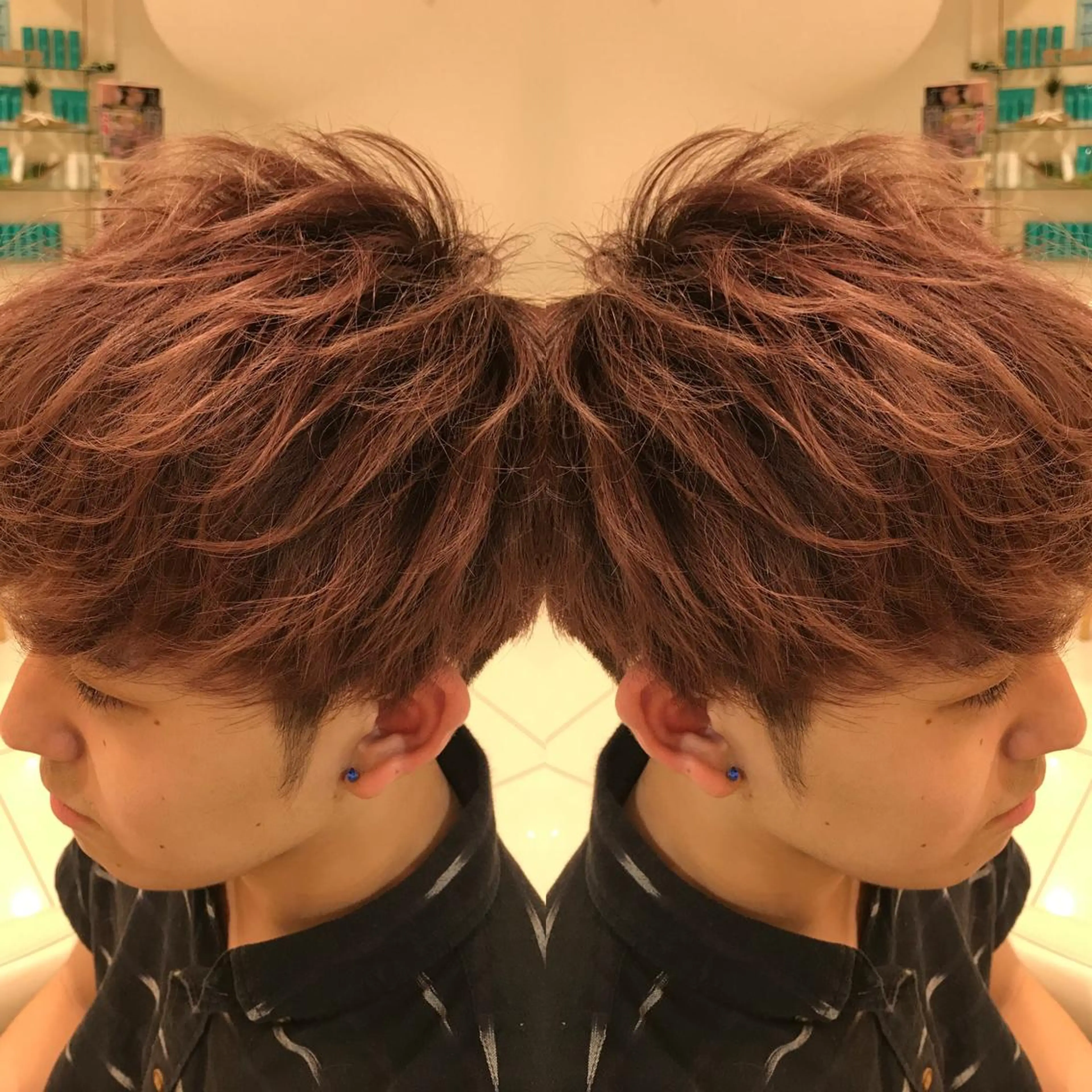 ショート 縮毛矯正/髪質改善 継続する美髪のヘアスタイル