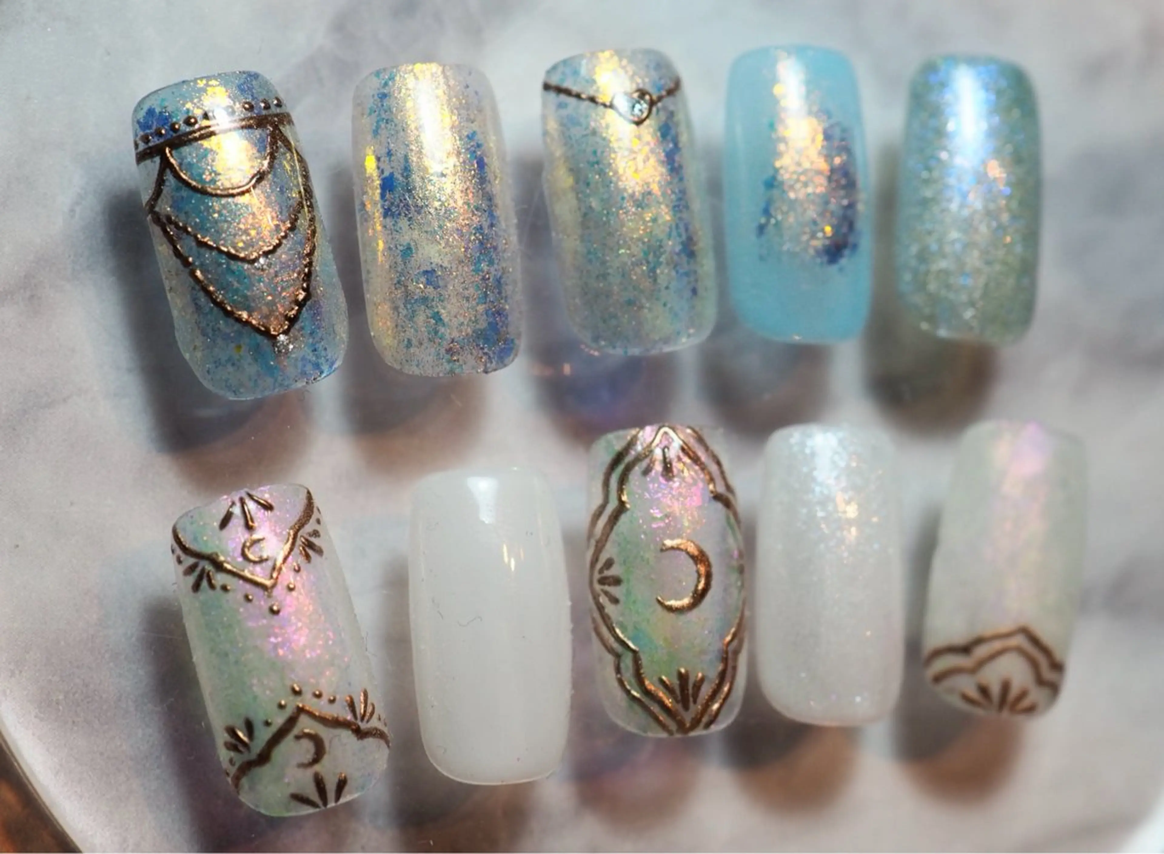 ネイル なんば7nail YUZUHAのネイルデザイン