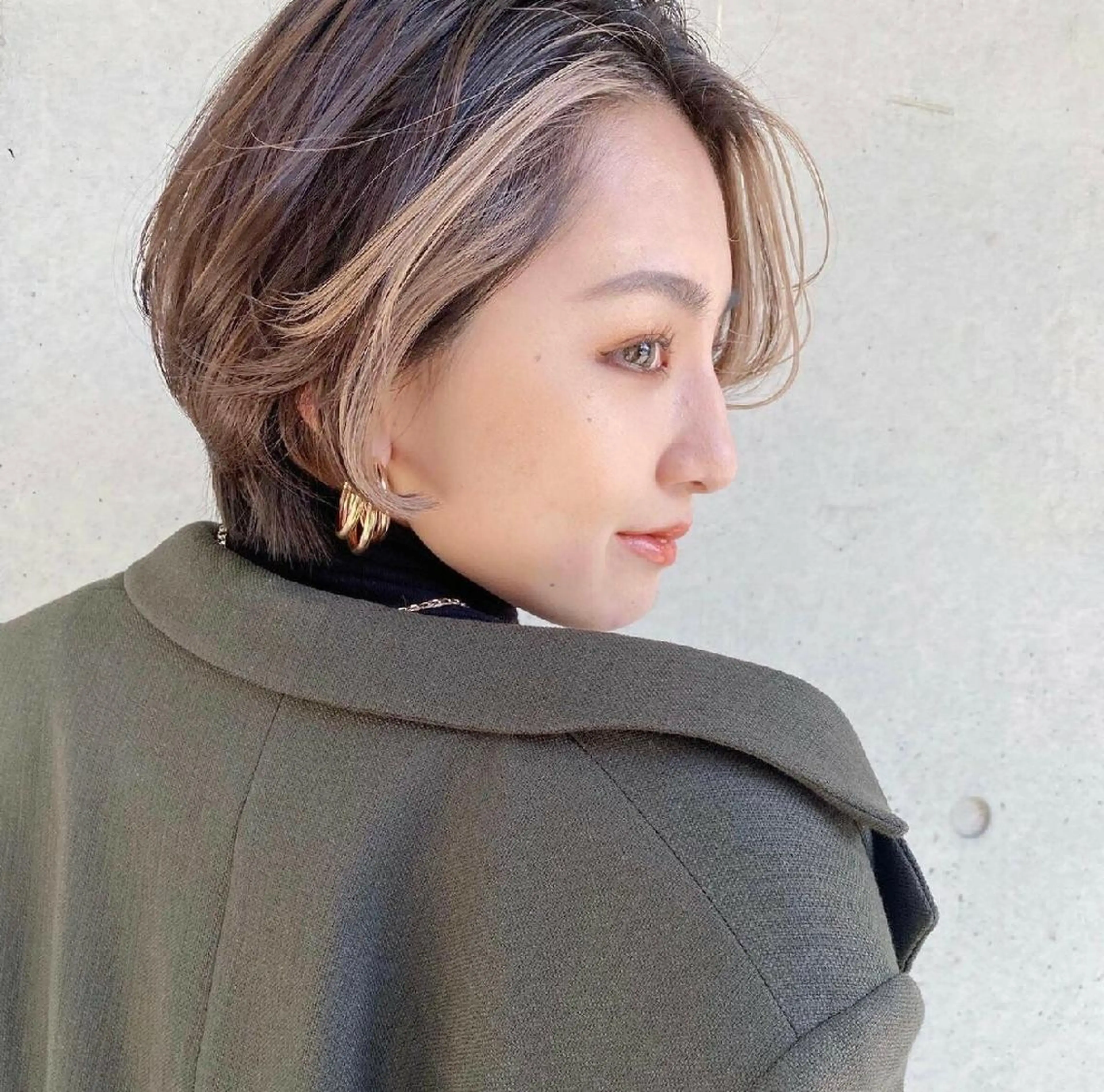 ショート カラー ヘアアレンジ カット ヘアカラー トリートメント GiseL 博多 ジゼル 博多のヘアスタイル