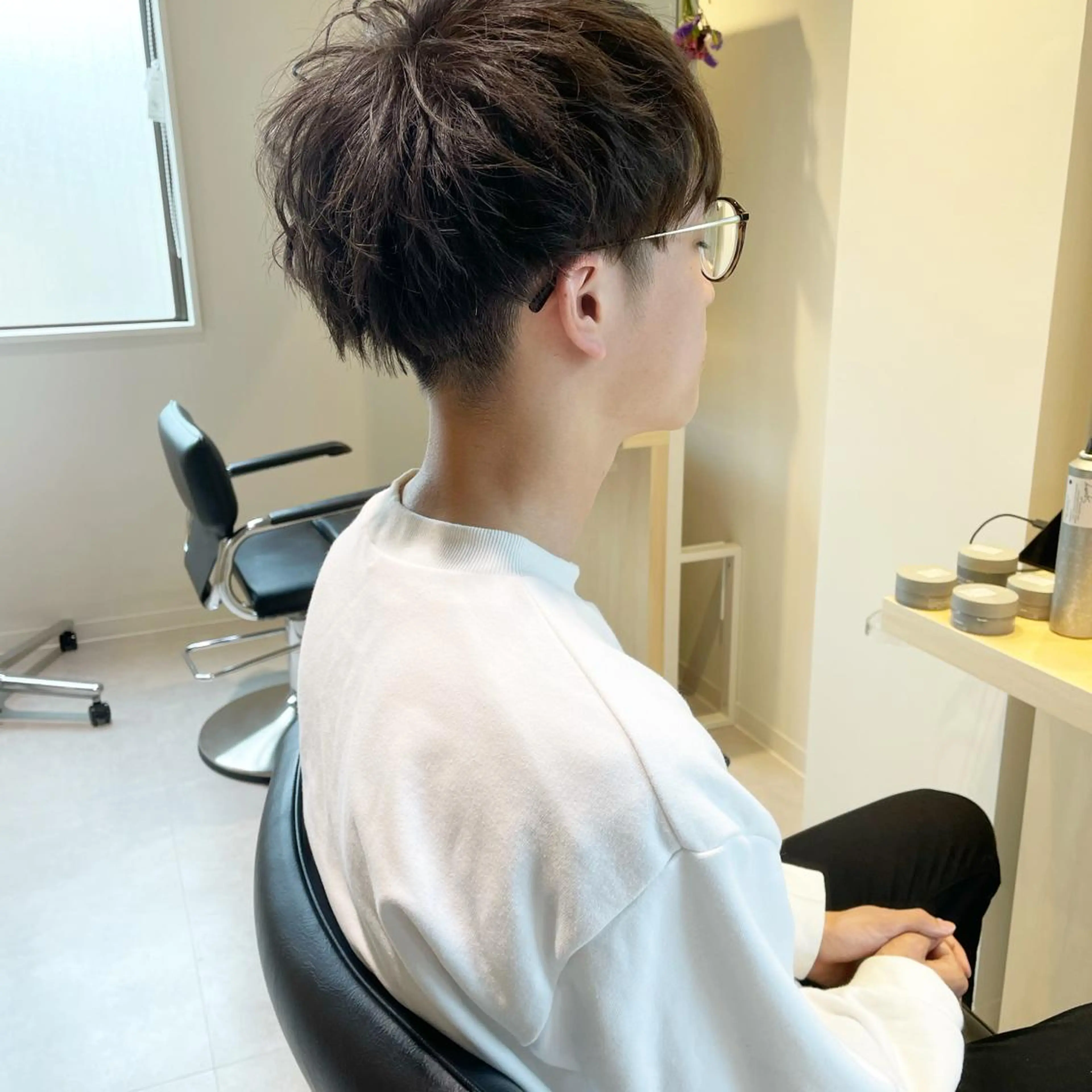 メンズカット✂️+カラー⭐️¥10000の写真