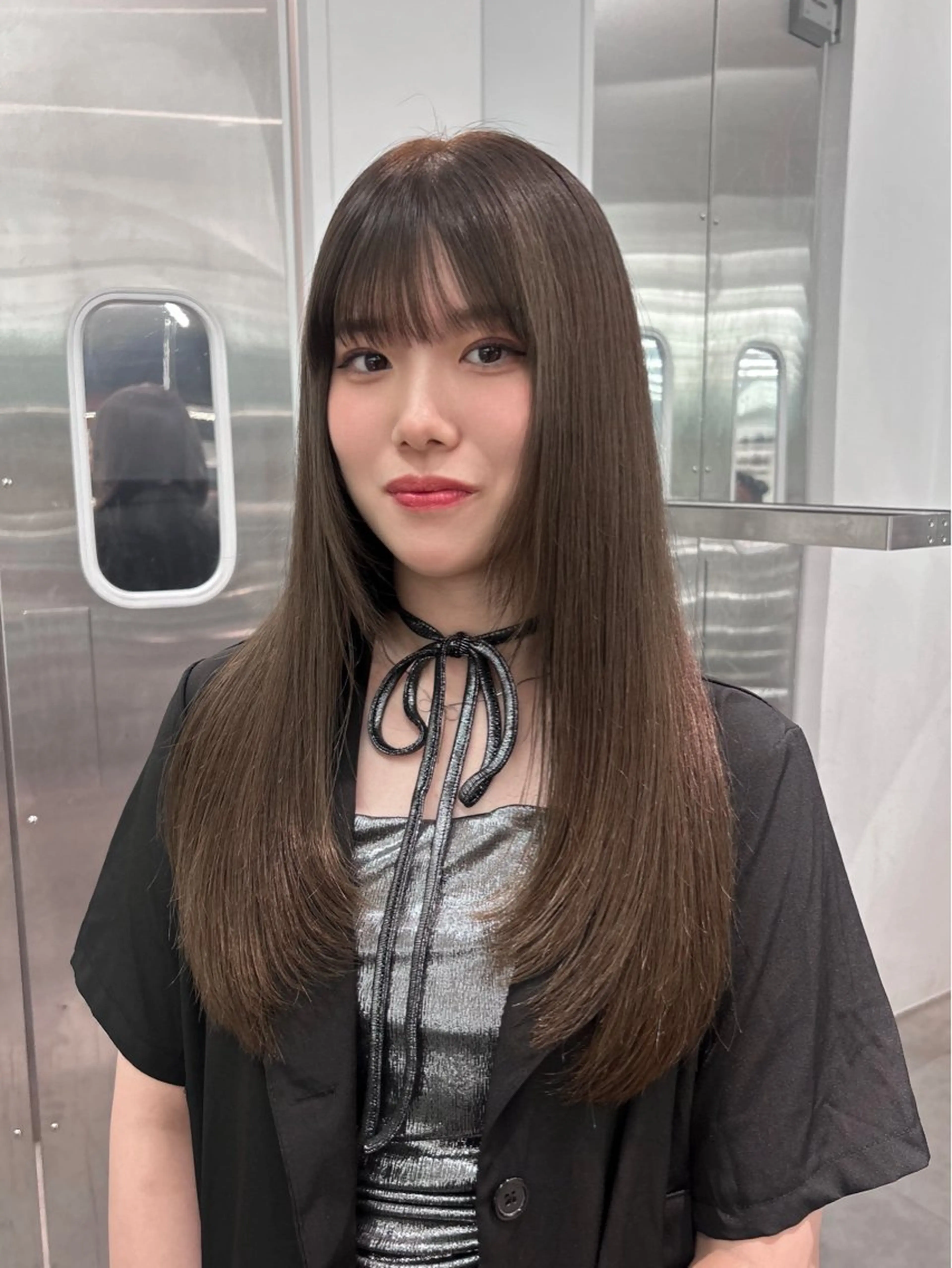 ロング レイヤーカット Hinata🛸 ハイトーン美容師のヘアスタイル