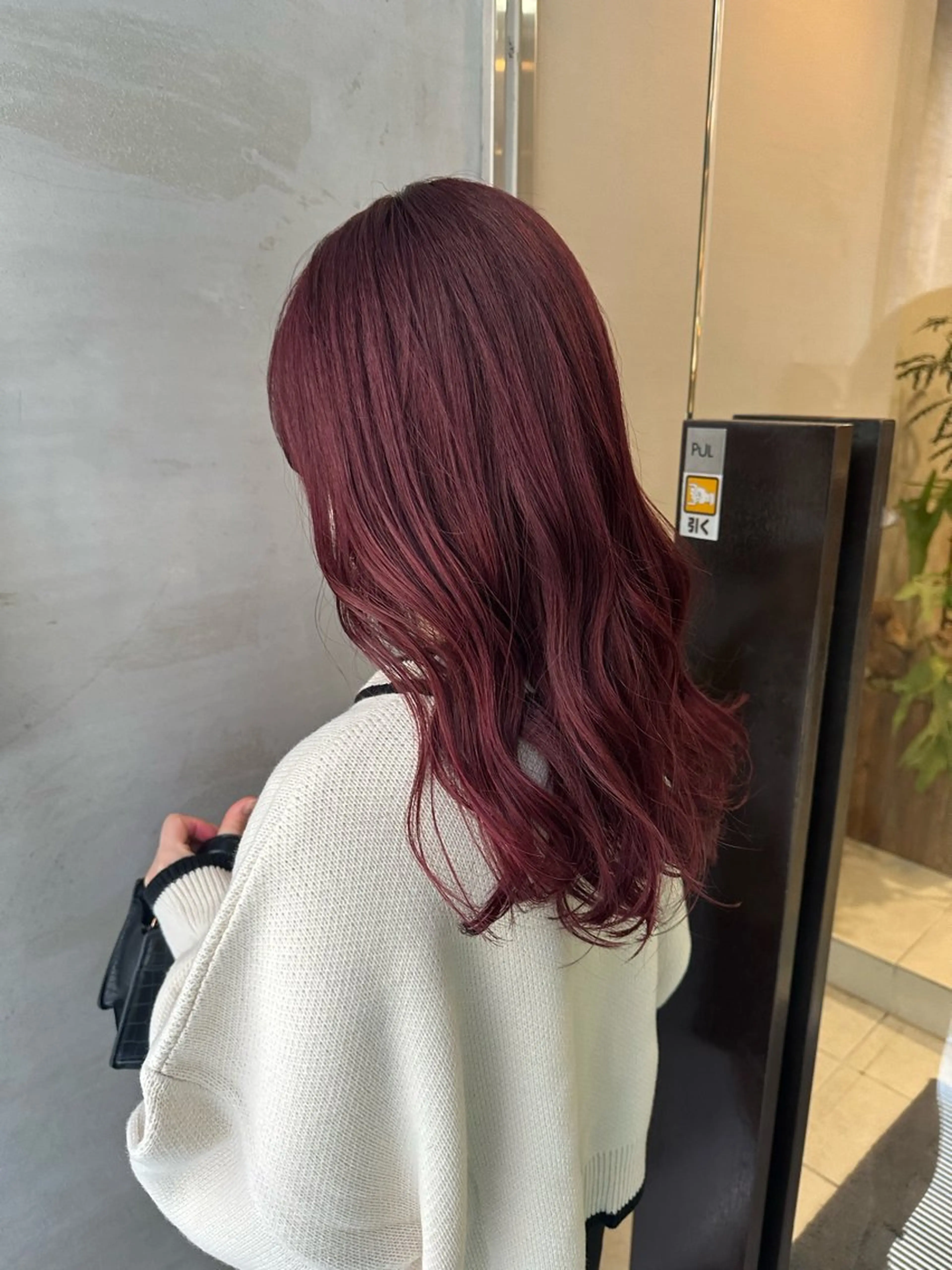 セミロング カラー 似合わせカット🫧 吉見衣生のヘアスタイル