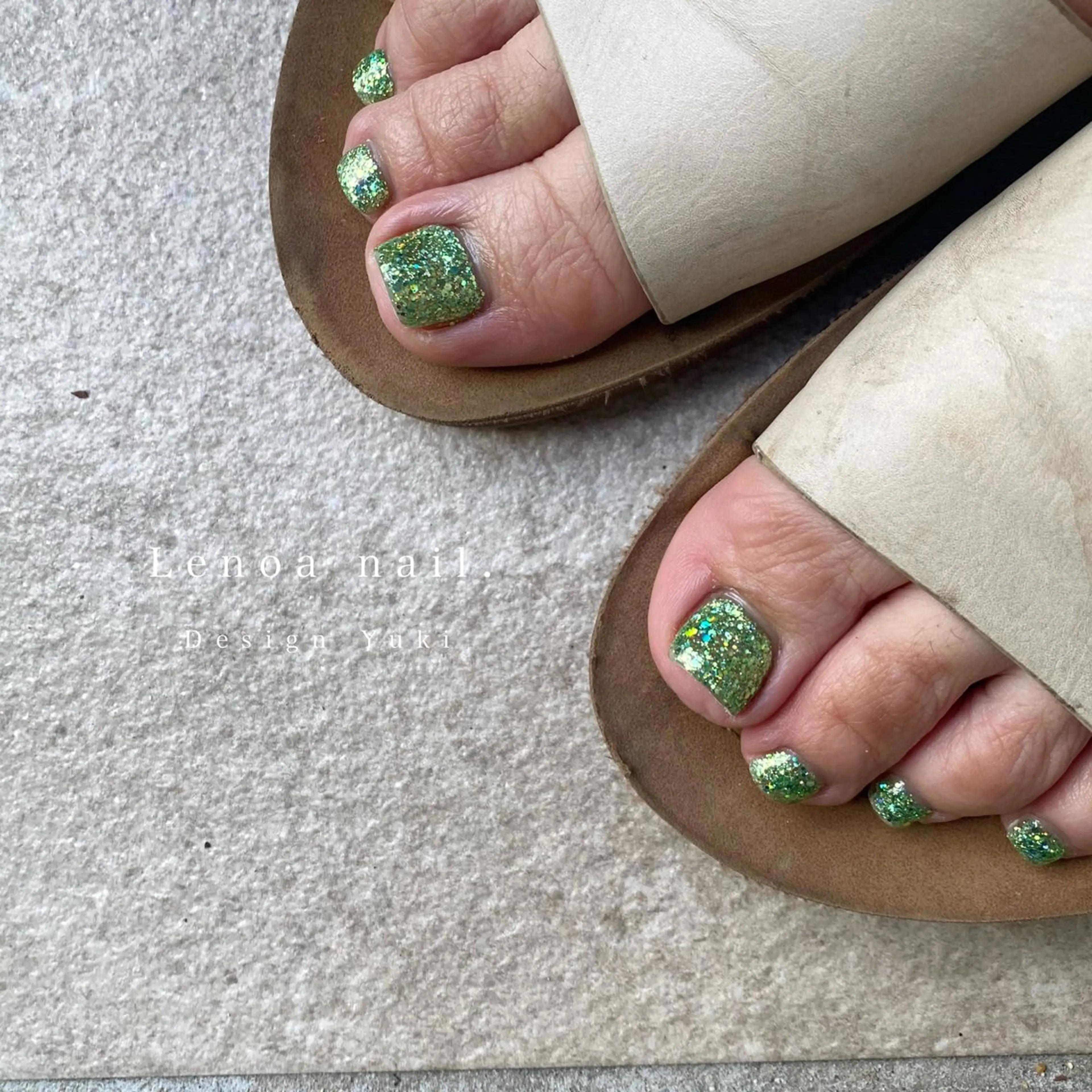 ネイル フットネイル Lenoa Yukiのネイルデザイン