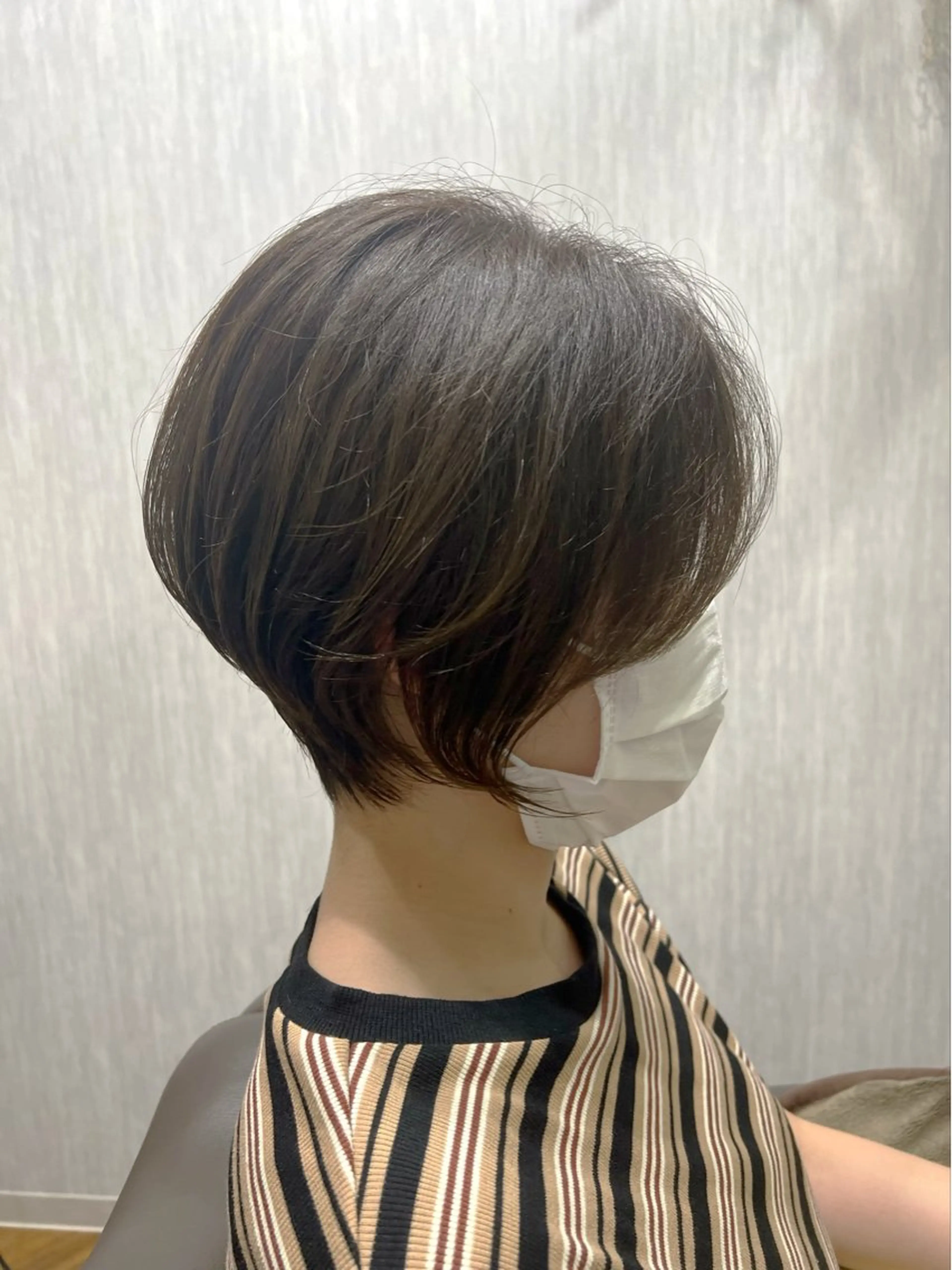 ショート くびれヘア ショートヘア 渡邊 恭汰のヘアスタイル