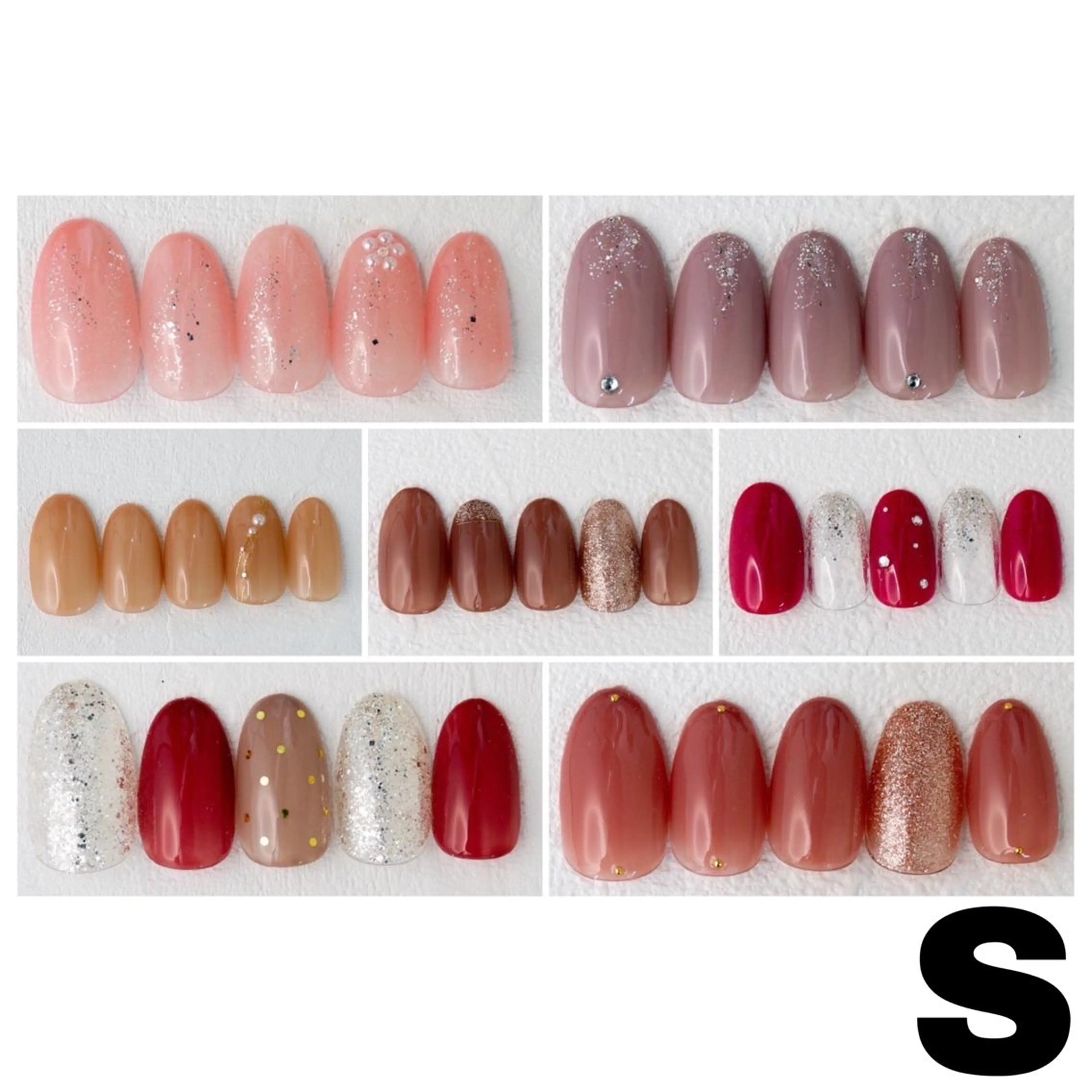 ネイル シンプルネイル クレアラルーチェ 広島店のネイルデザイン