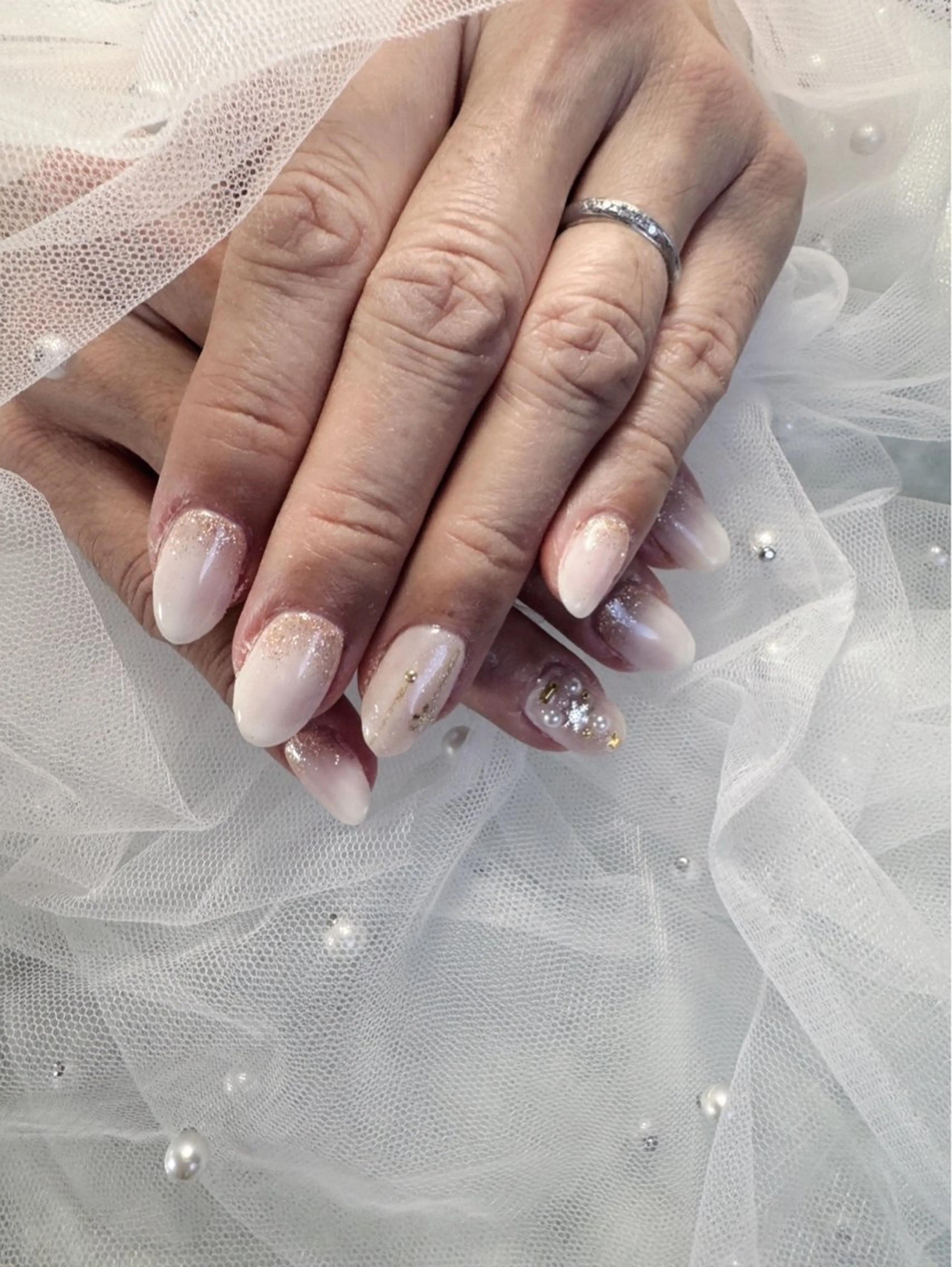 ネイル オーロラネイル ハンドネイル ネイリスト♡ AYAKOのネイルデザイン