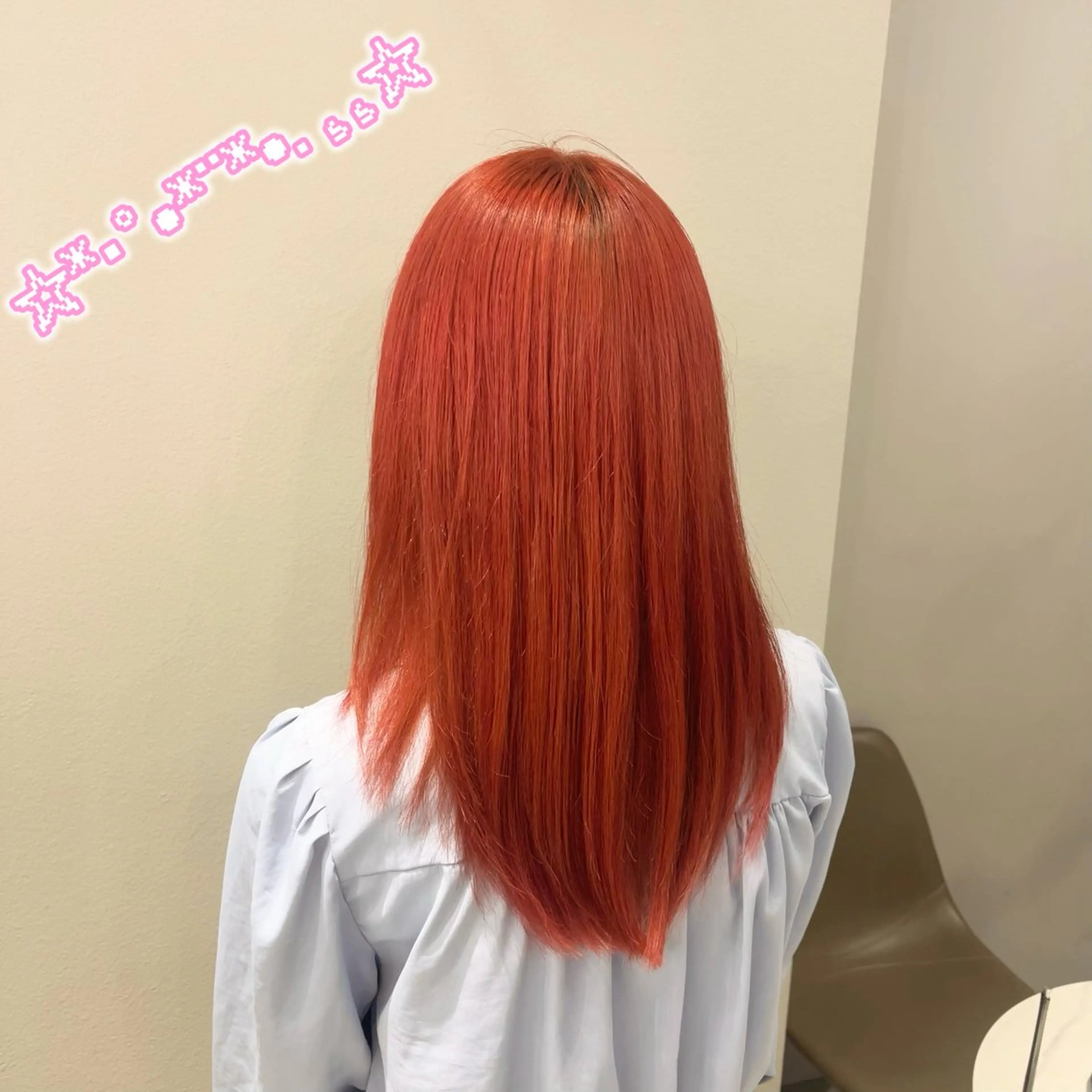 カラー ヘアカラー 顔周り/ガーリー /ヘアメ/あつはのヘアスタイル