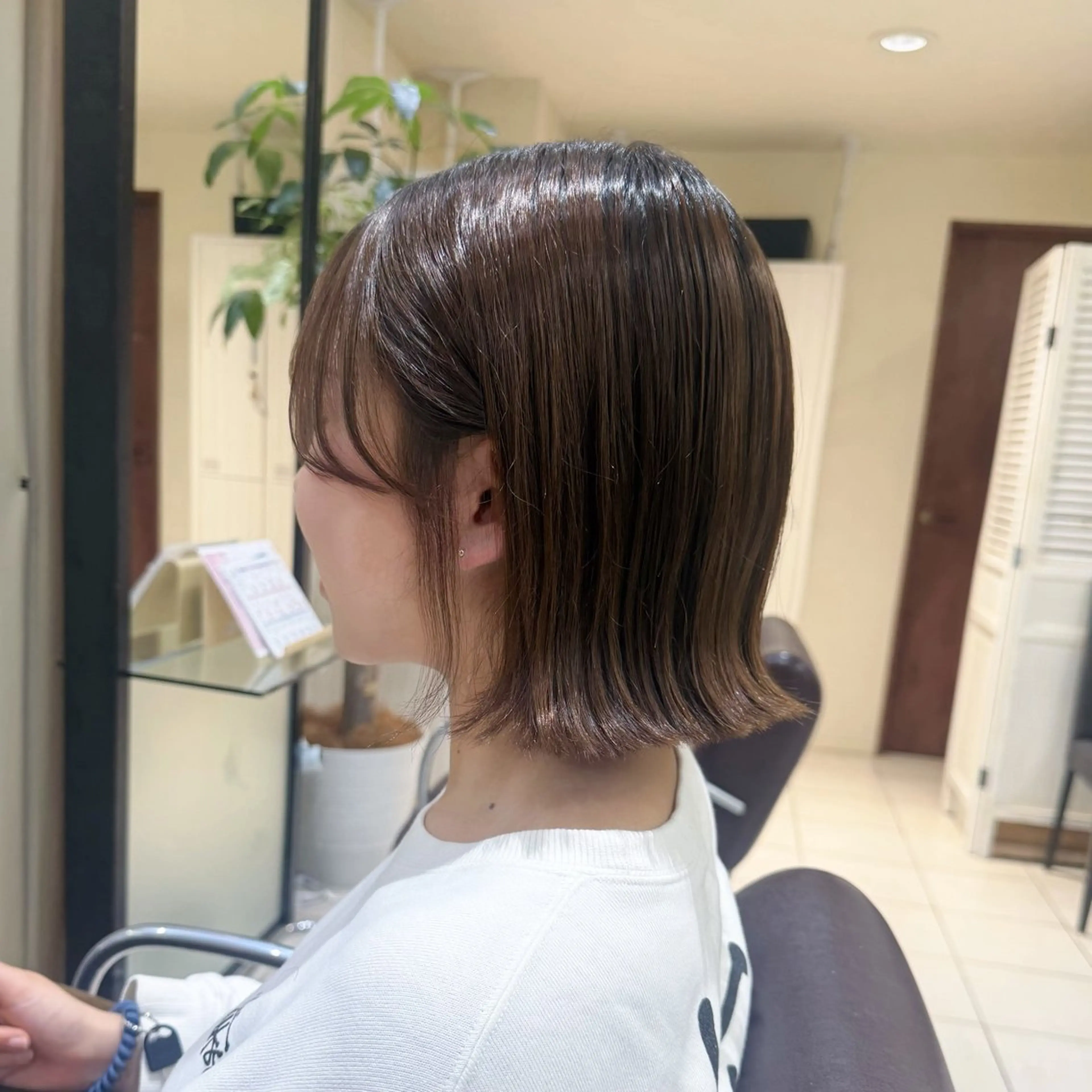 ショート ボブ 🎀艶髪ガーリーカラ ー/miruki🪽のヘアスタイル