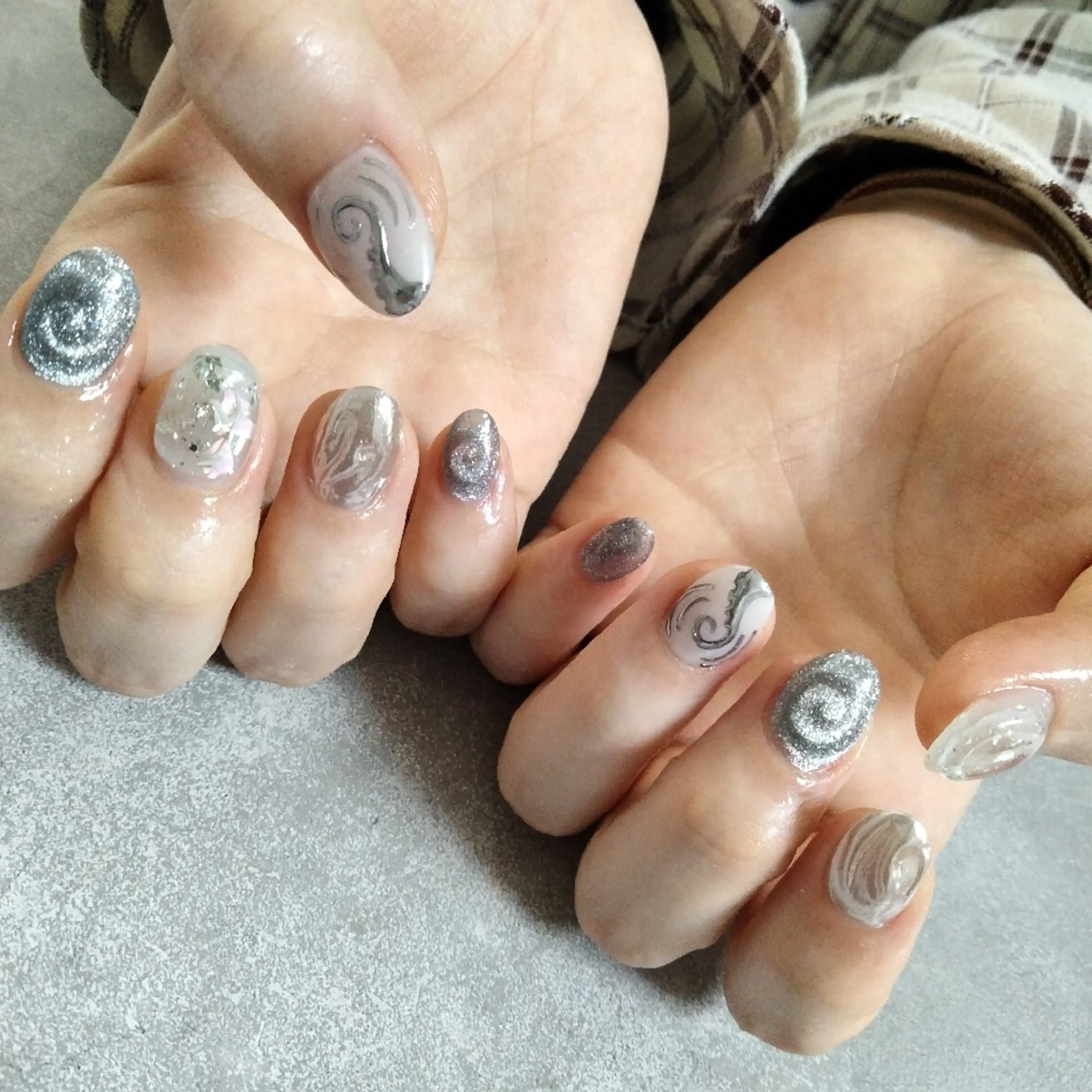 ネイル yu-a☆   柏ネイルのネイルデザイン