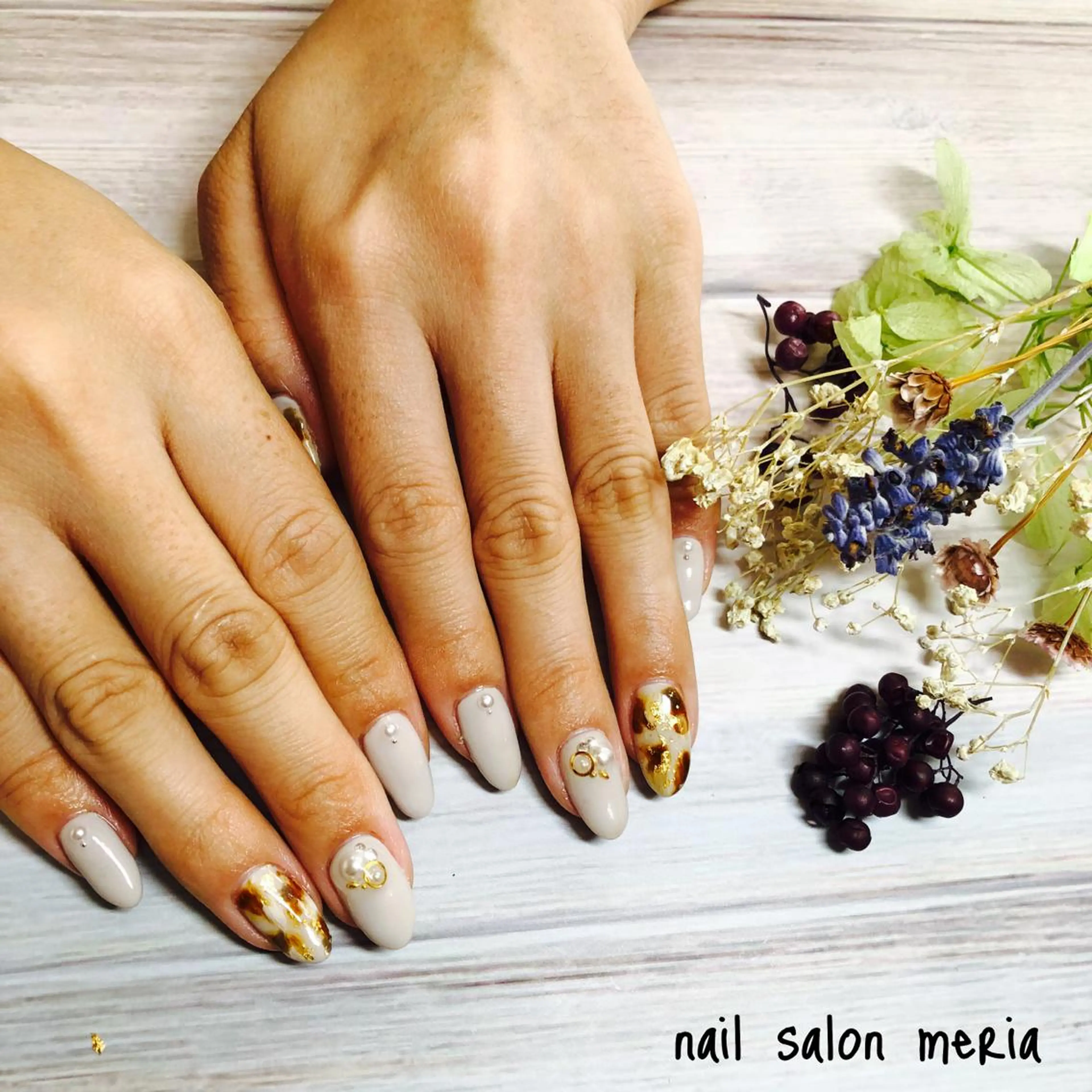 ネイル ハンドネイル ビューティーサロン meriaのネイルデザイン