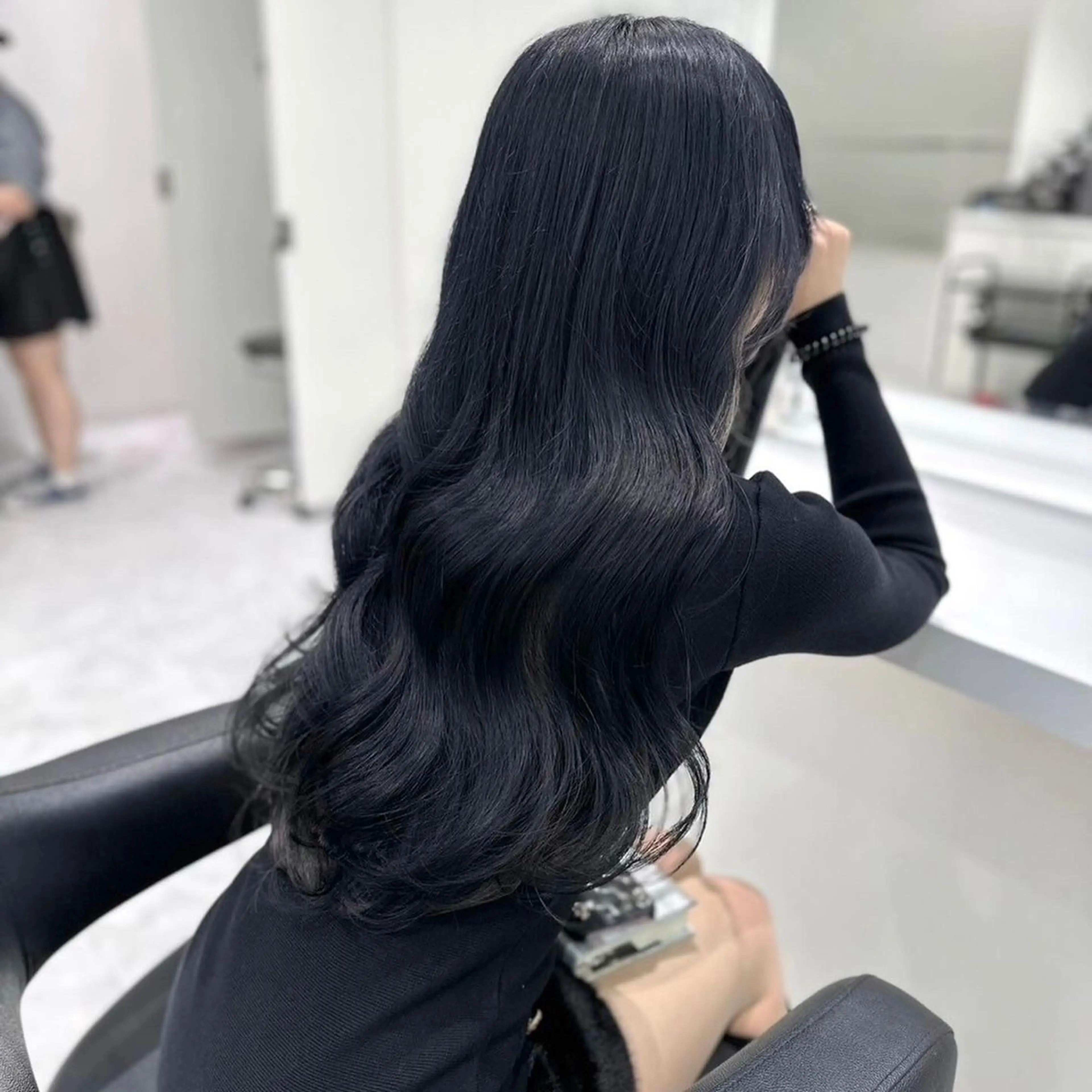 ロング カラー ヘアカラー 中韓レイヤー/ ブラウン🤎はやとのヘアスタイル