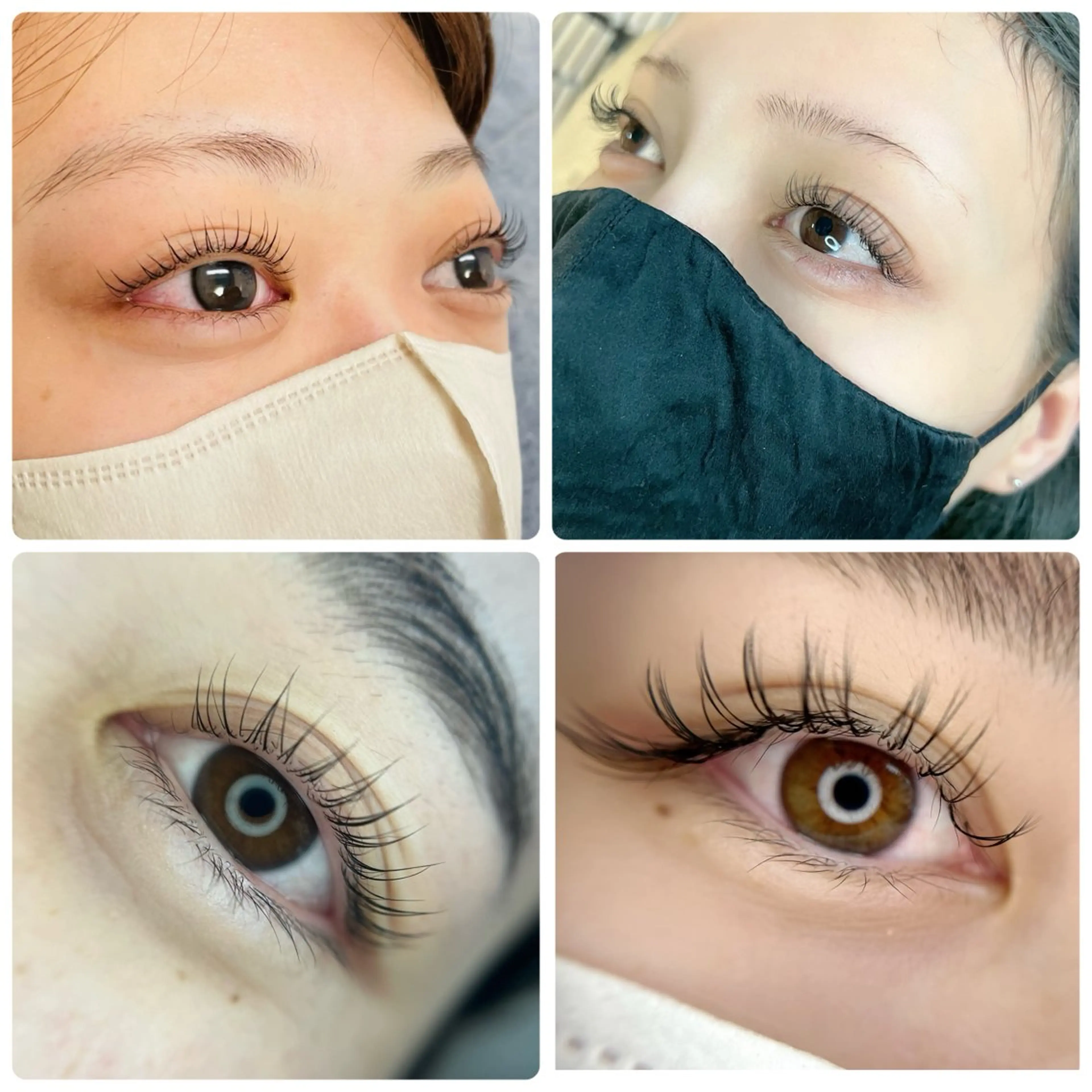 マツエク・マツパ 一重×まつ毛パーマ Door's矢口渡 Mamiiのネイルデザイン