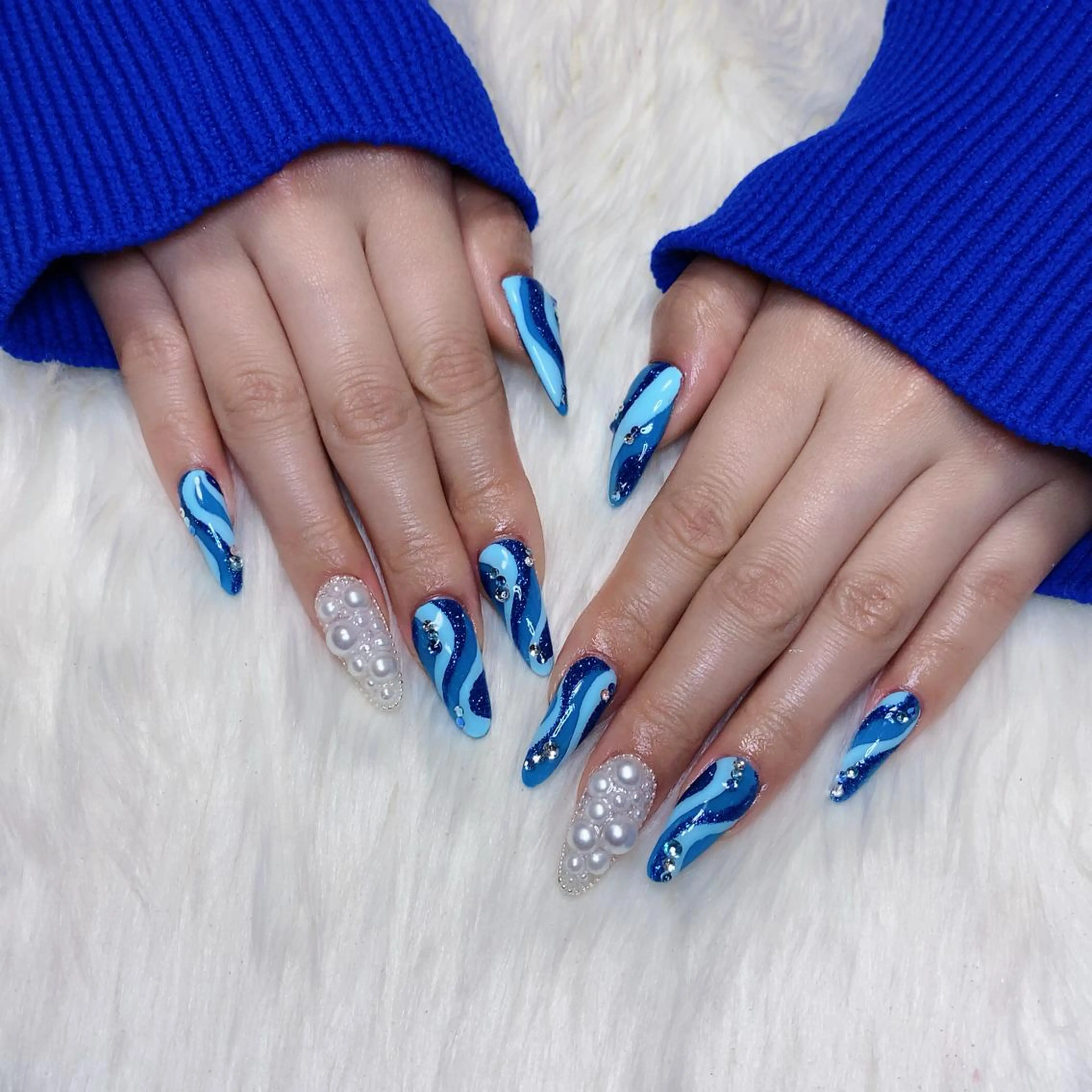 ネイル ハンドネイル Aphrodite パラジェル認定サロンのネイルデザイン