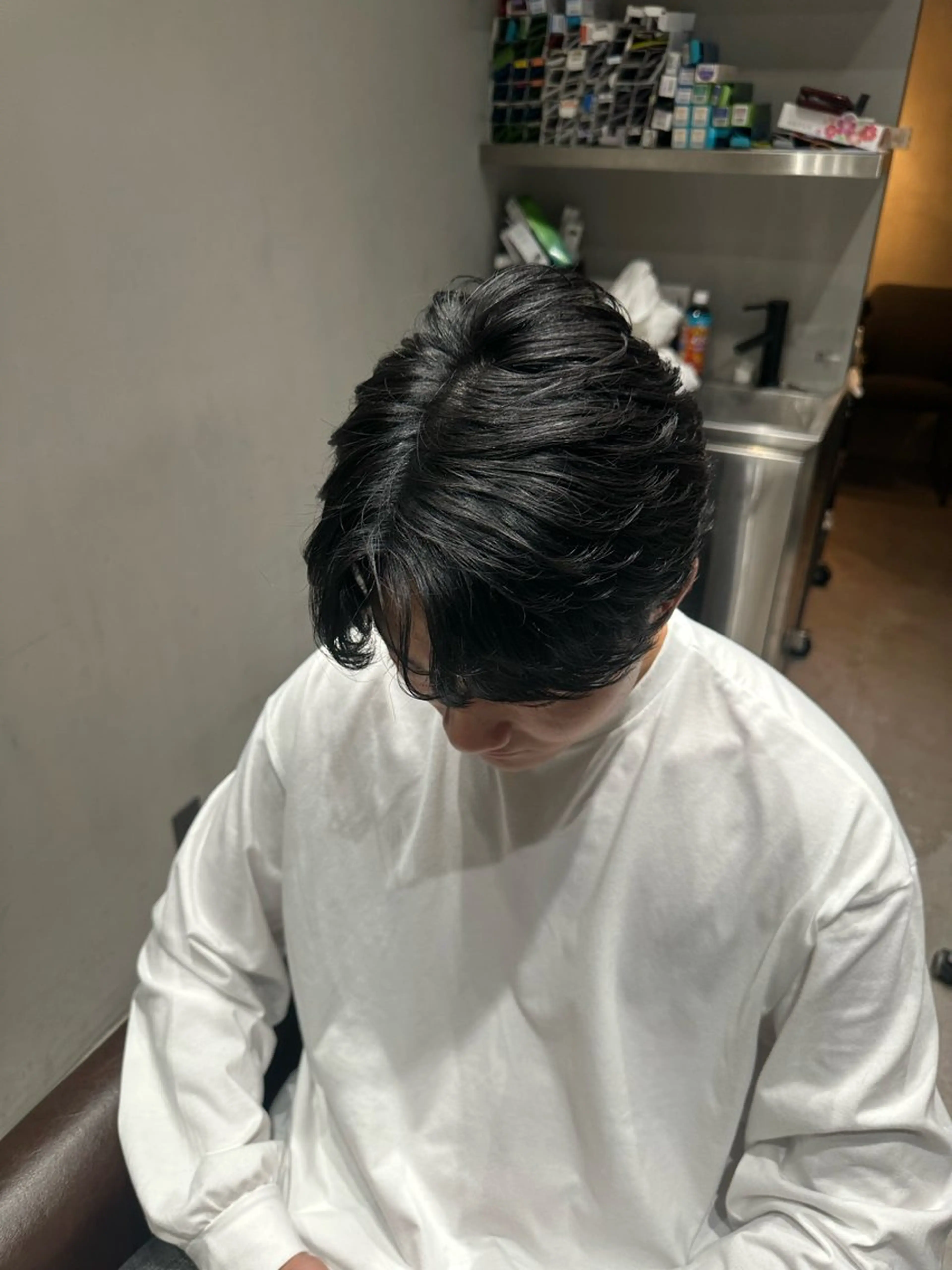 メンズカット(セット込み)の写真