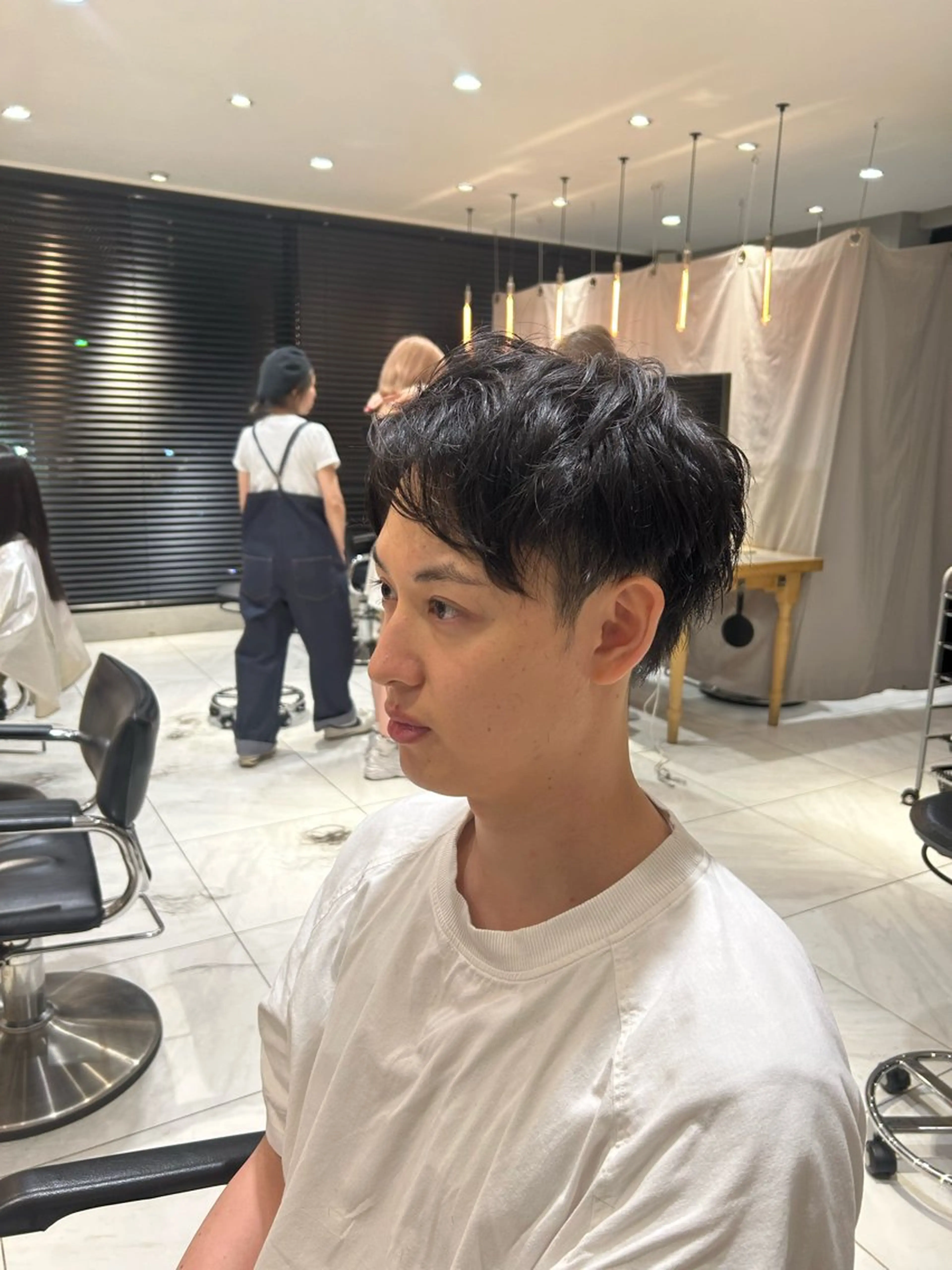 メンズ 艶カラー /kokona🤍のヘアスタイル