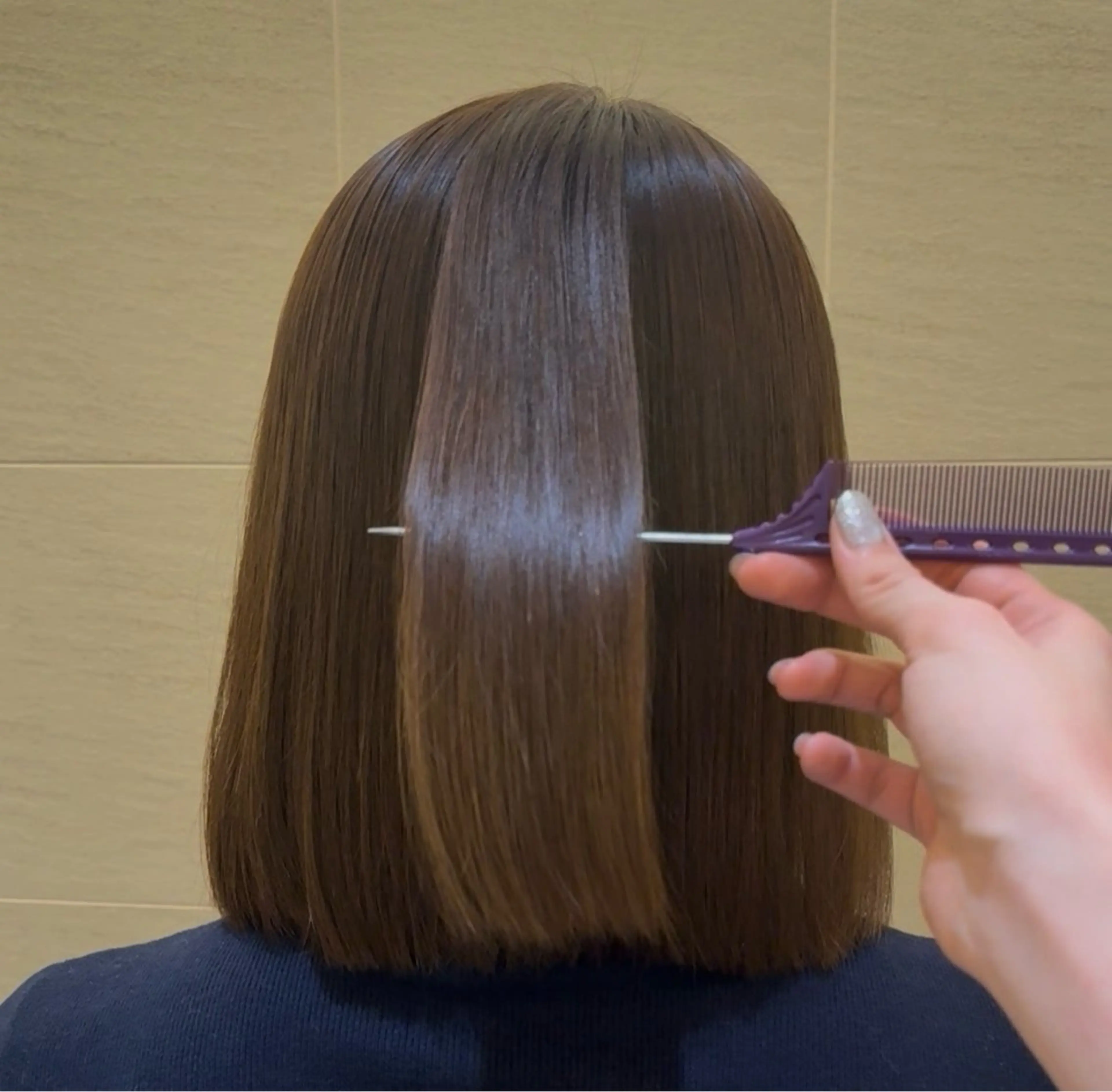 ⦅ショートヘア限定⦆酸性ストレート ¥3000の写真