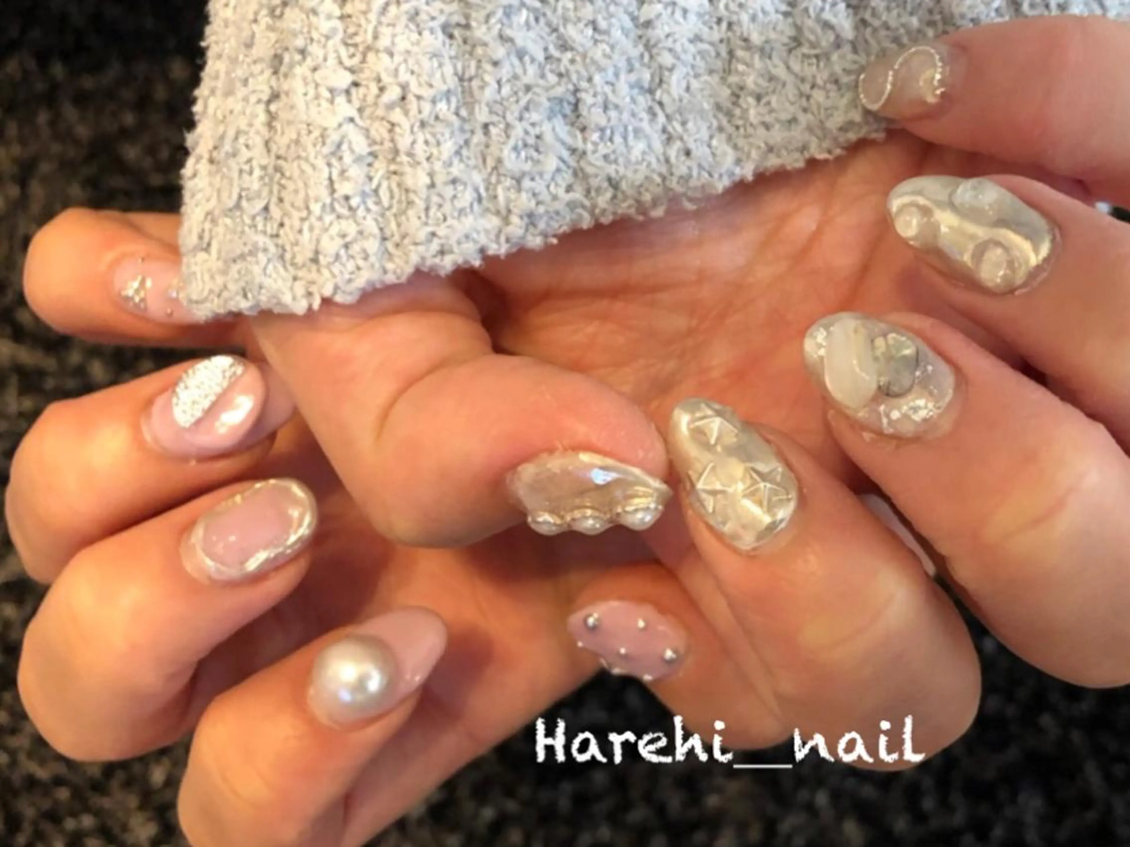 ネイル ハンドネイル Harehi_ nailのネイルデザイン
