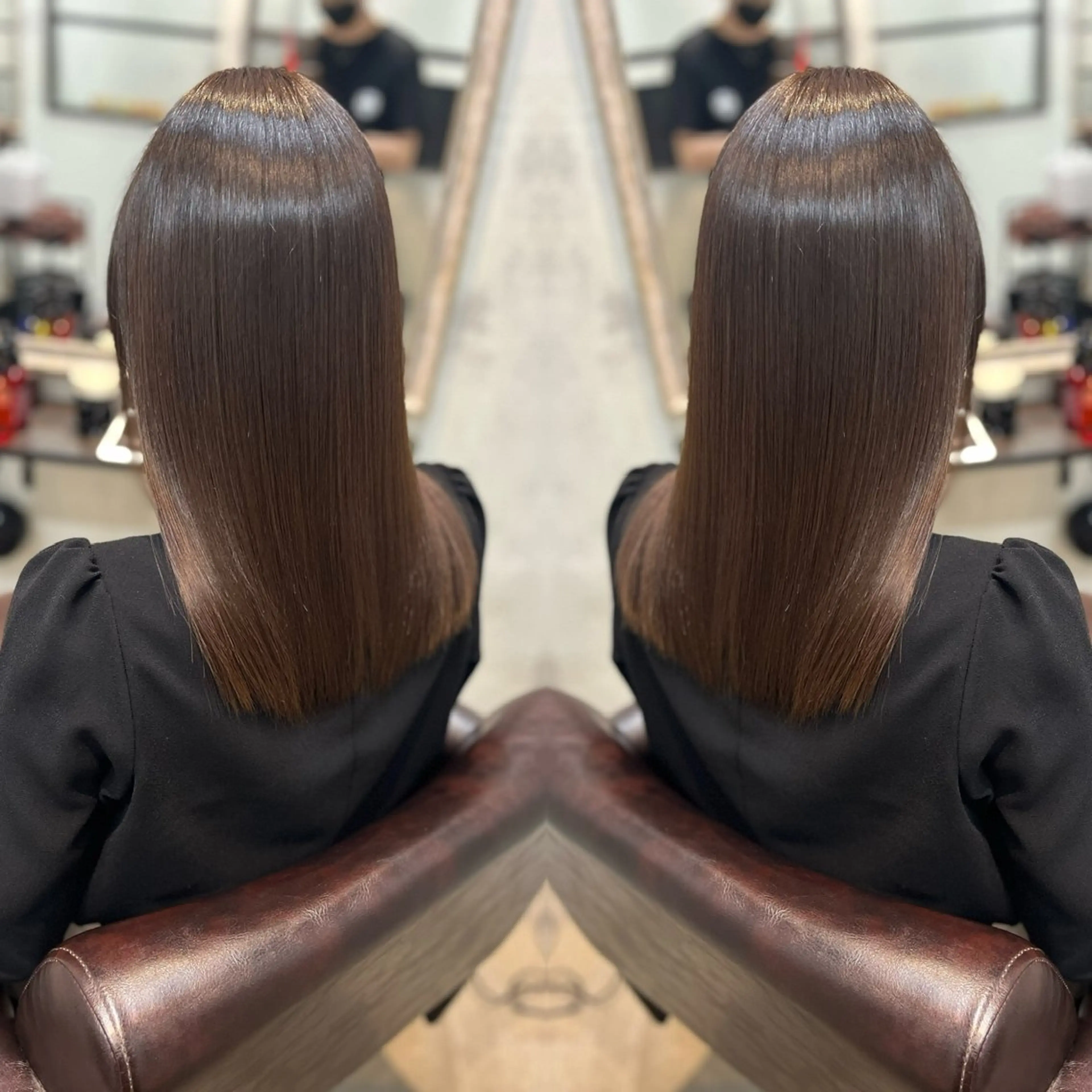 セミロング Haru 新宿【ハル】所属・⚜髪質改善東京 エリア1🏅マコト⚜のヘアスタイル