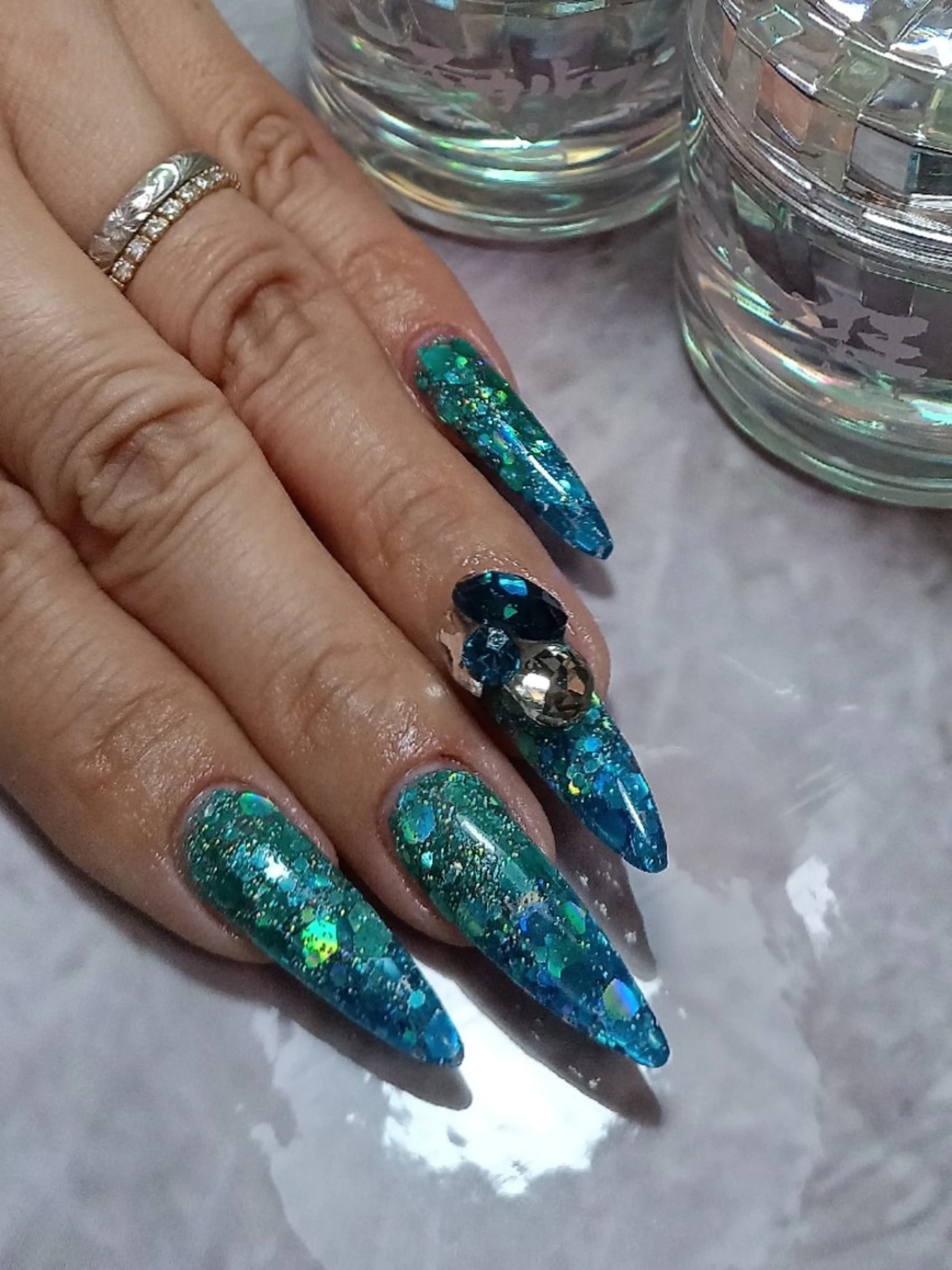 ネイル スカルプネイル Wisteria Nail_Yukieのネイルデザイン