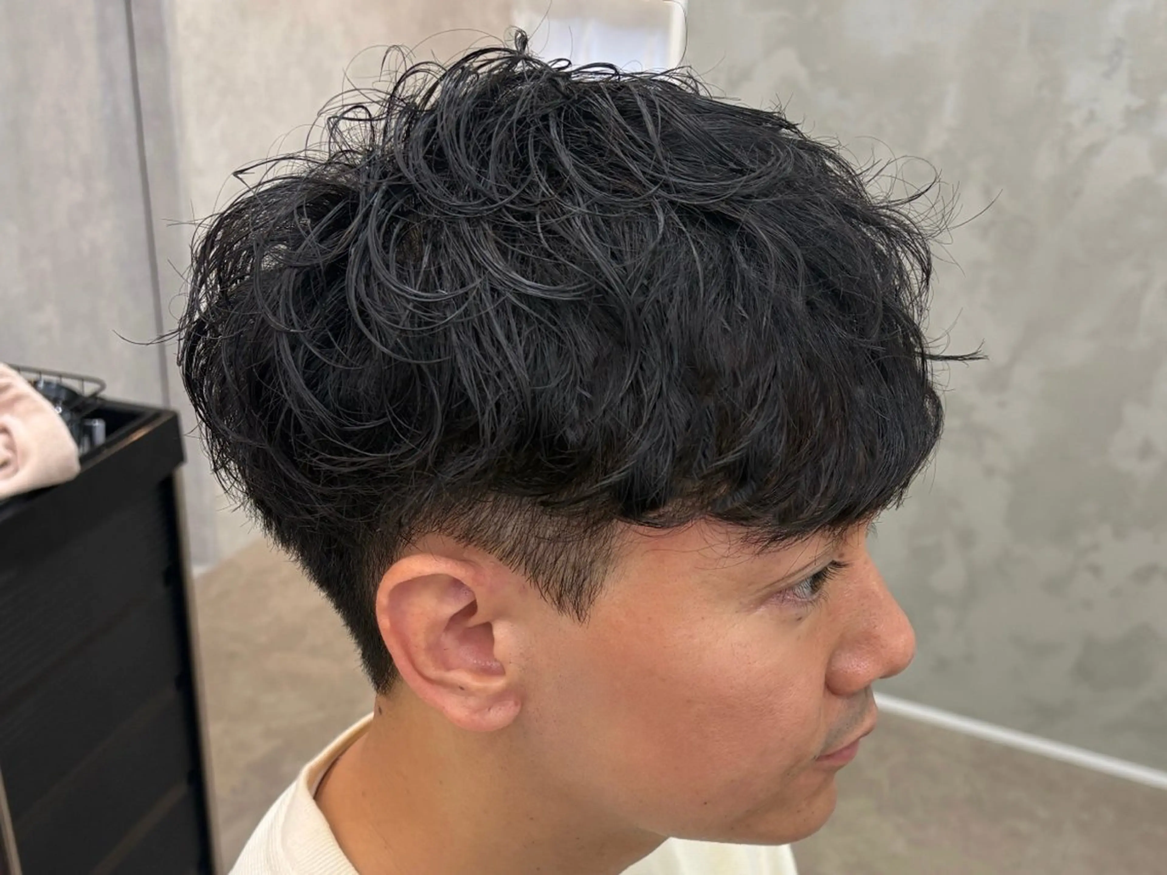 パーマ メンズ 🧸韓国ヘア/ KURUMI🤍のヘアスタイル