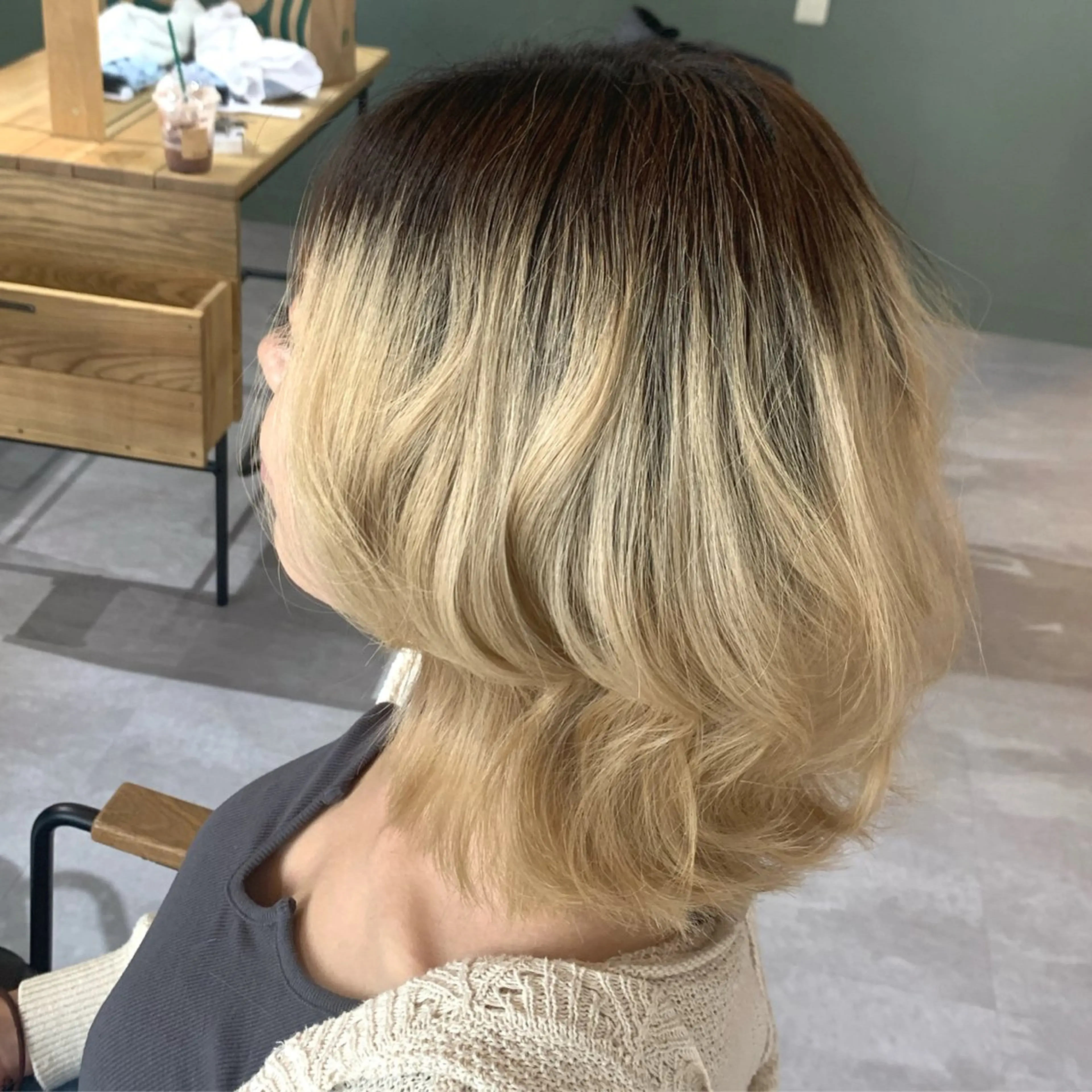 ミディアム 💫メンズパーマ💫 又吉のヘアスタイル