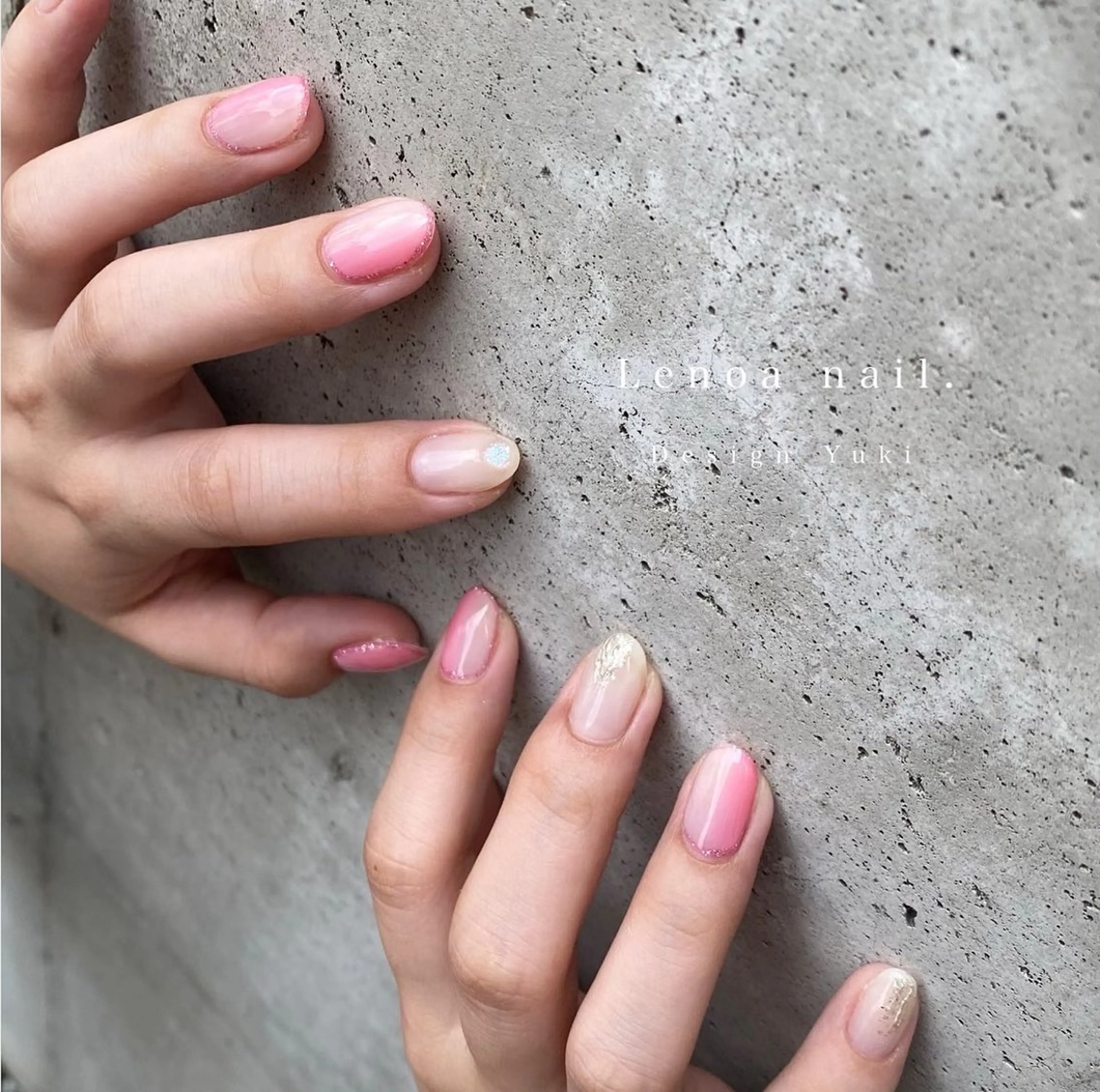 ネイル ハンドネイル Lenoa Yukiのネイルデザイン