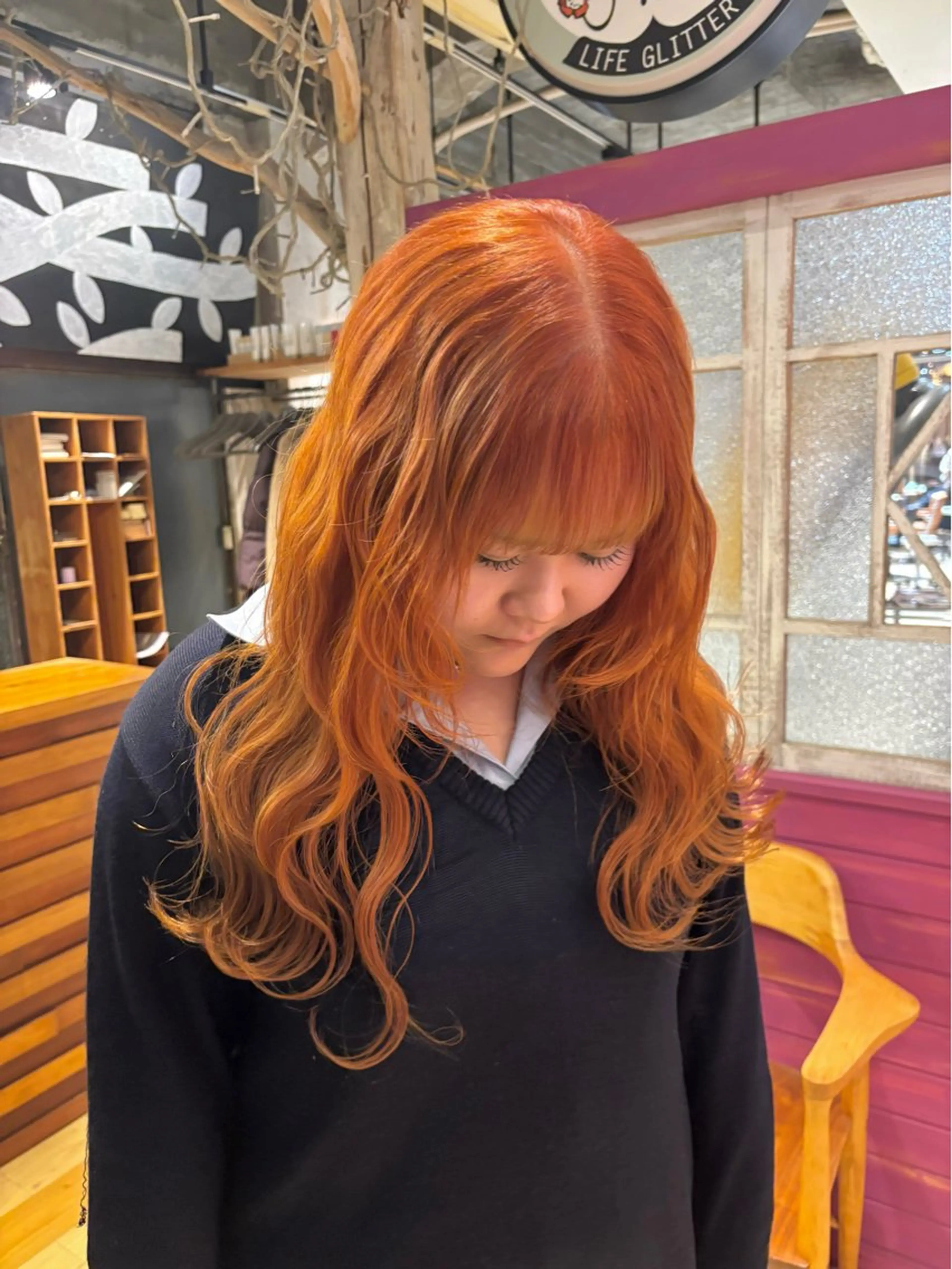 ロング カラー ヘアカラー Rinka  ︎︎のヘアスタイル