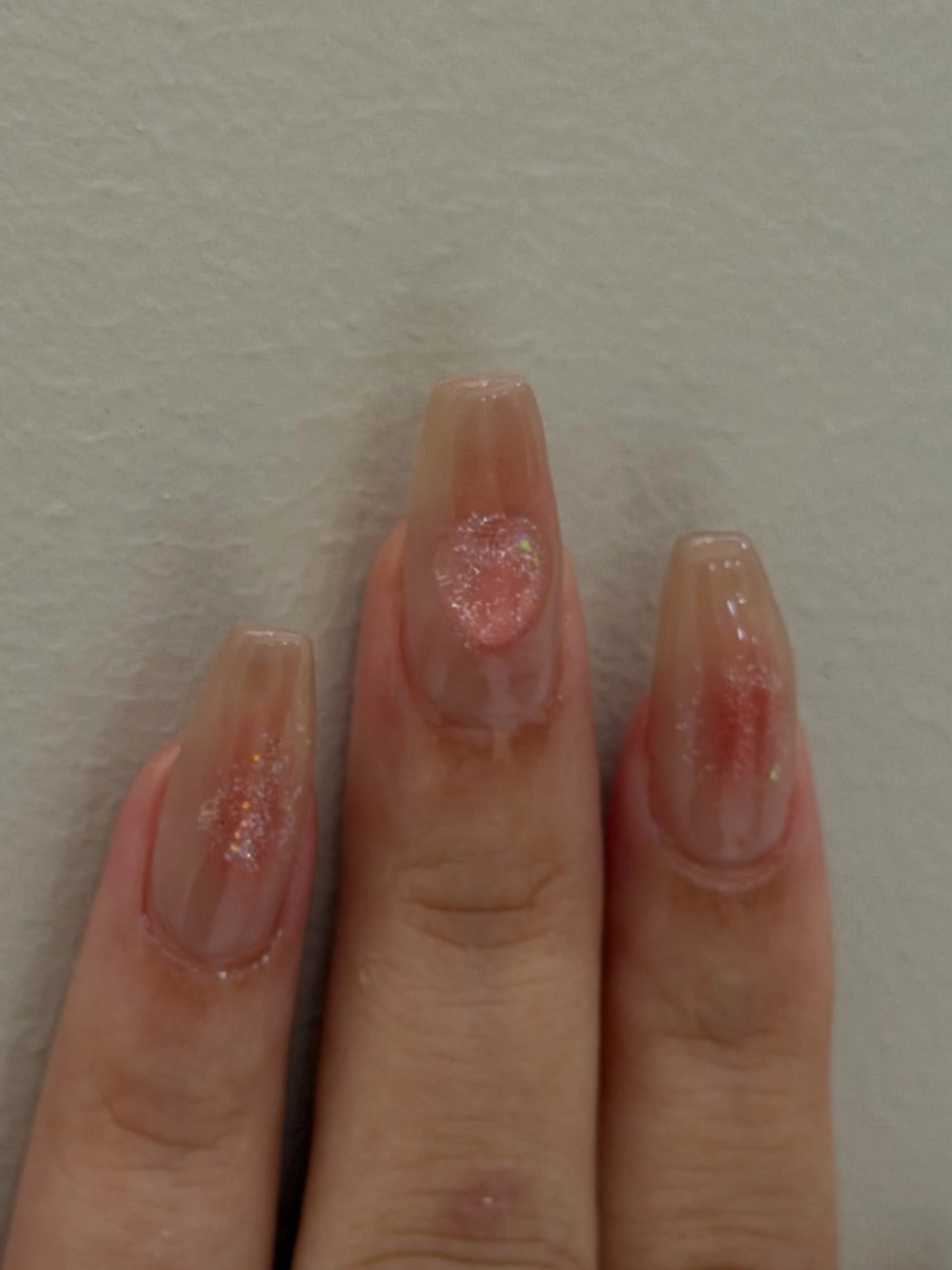 ネイル チークネイル TRIOS △nail aiのネイルデザイン