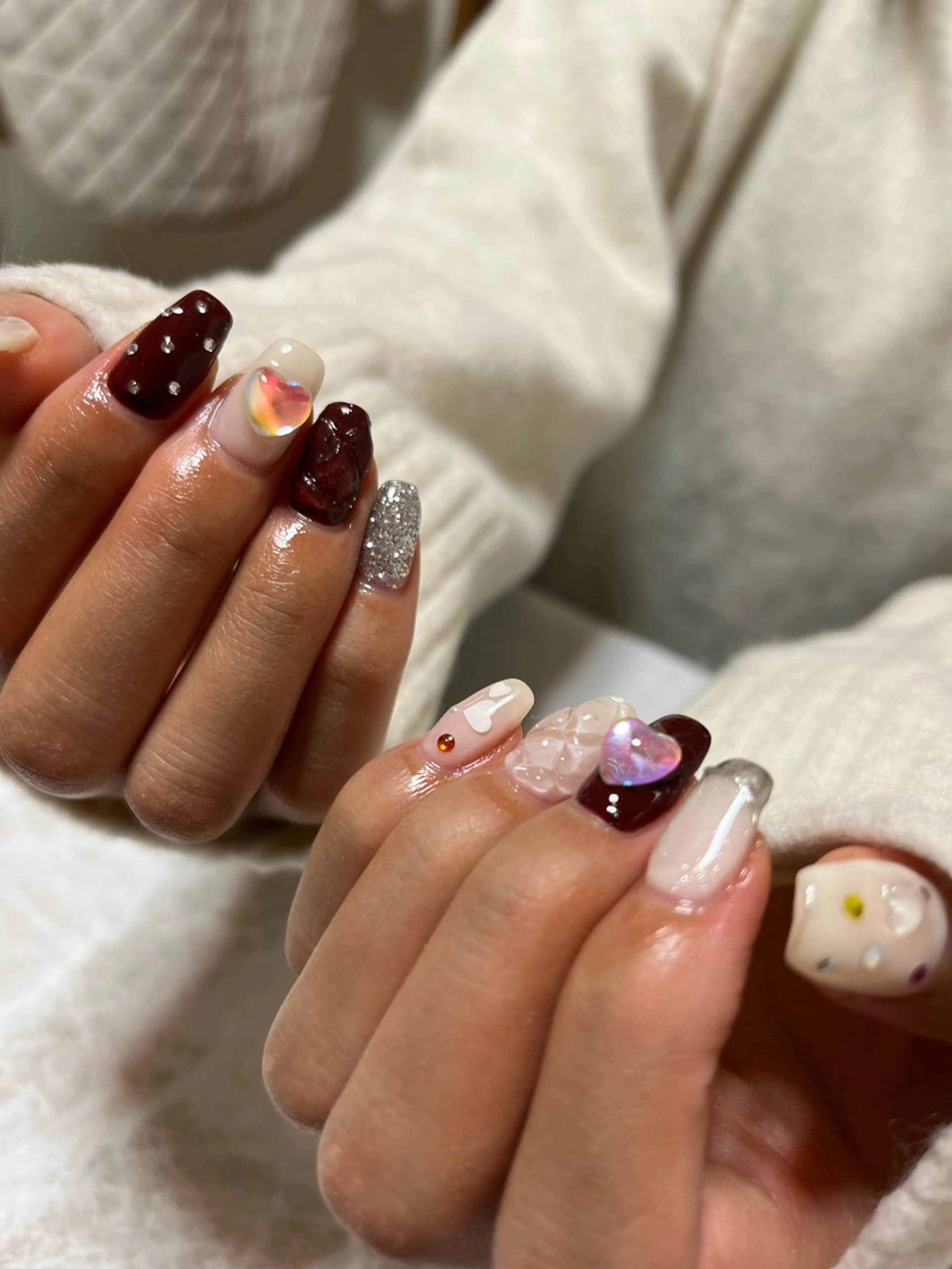 ネイル 持ち込み ハンドネイル nail salon L.Nのネイルデザイン