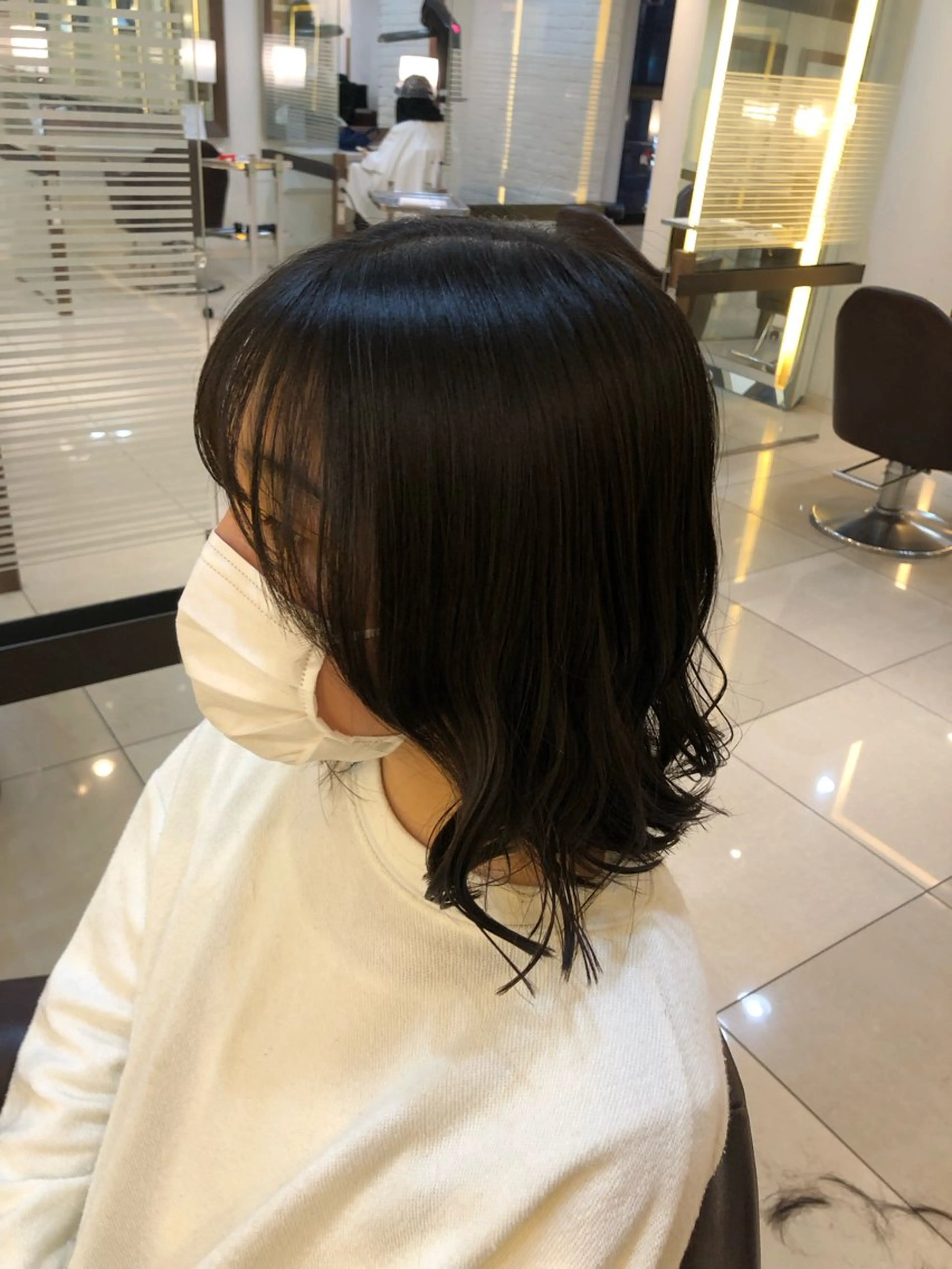 ミディアム 長山 航来 /縮毛矯正のヘアスタイル