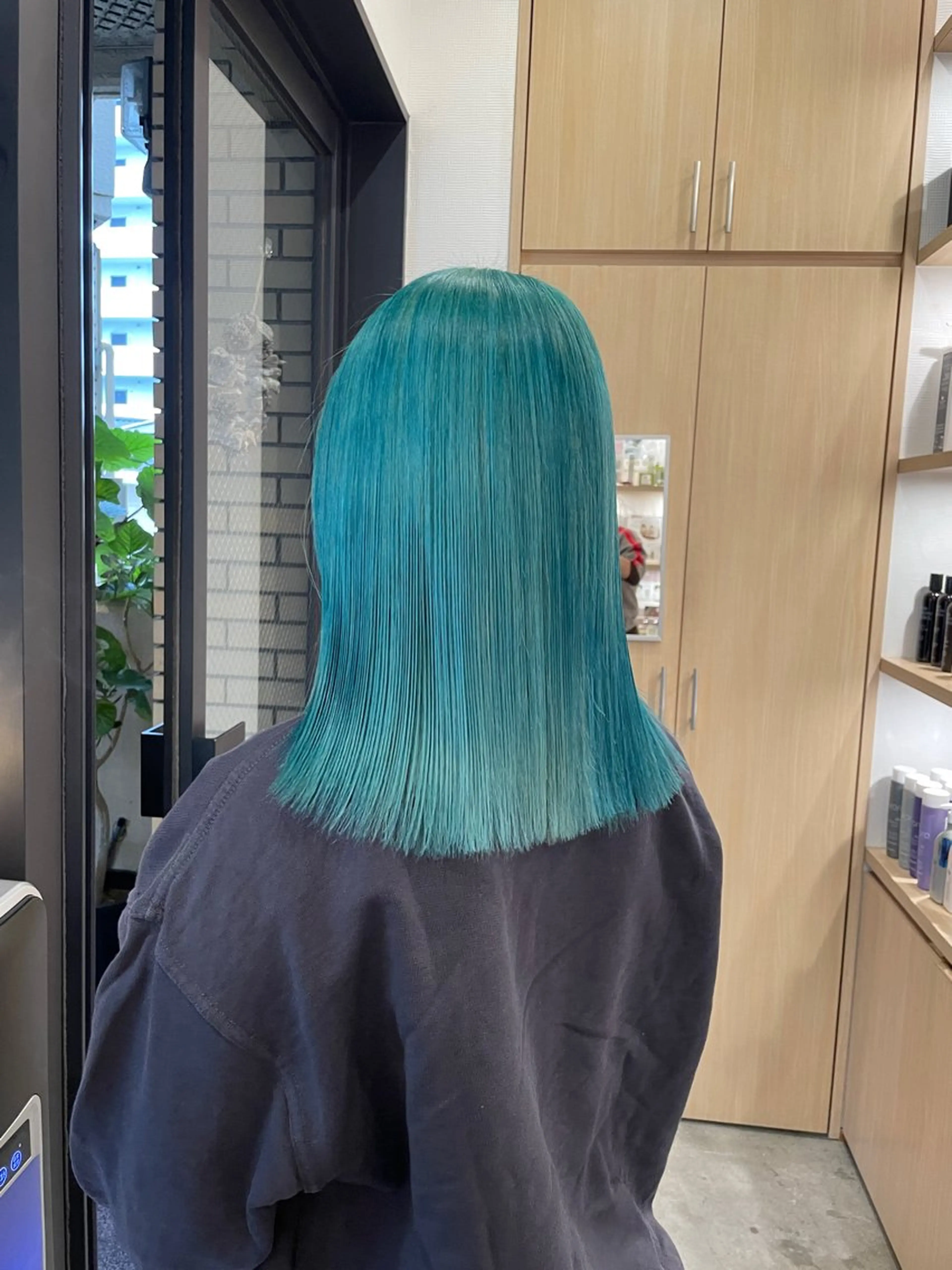 ミディアム カラー ヘアカラー トリートメント 城　健太郎 💎ハイトーンのヘアスタイル