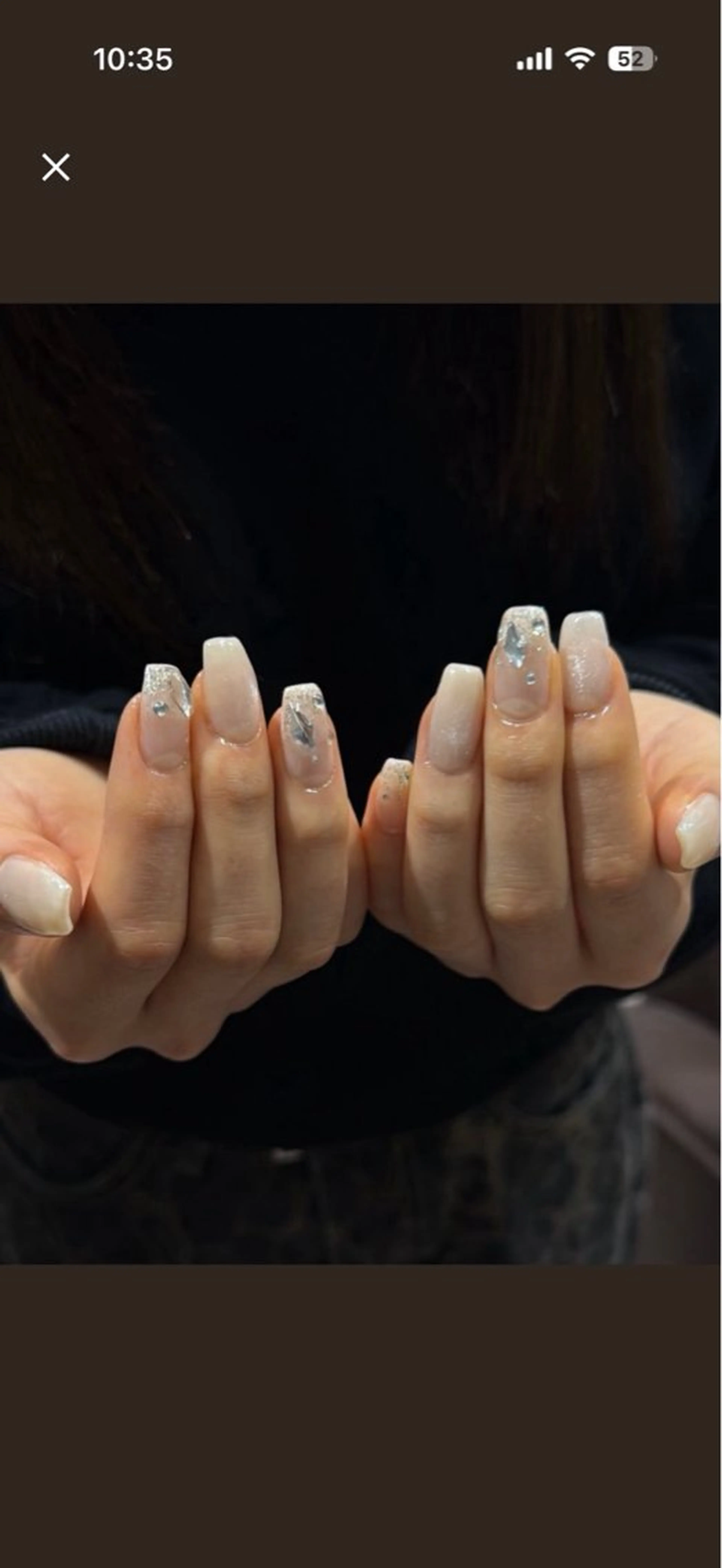 ネイル アートネイル フレンチネイル ジェルネイル 持ち込み ニュアンスネイル ANA.CHUO 本川越店舗のネイルデザイン